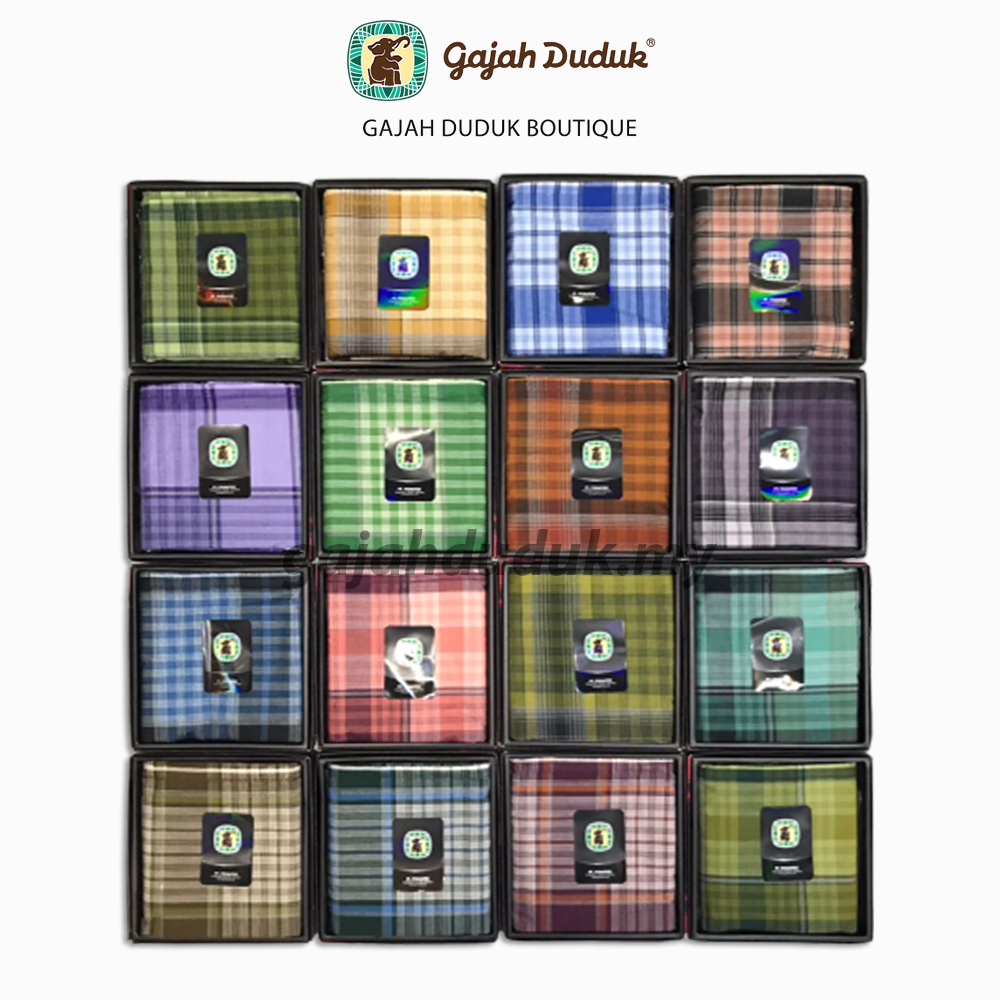  Kain Pelikat Eksklusif Gajah Duduk Piur (Medium - 4000 benang)