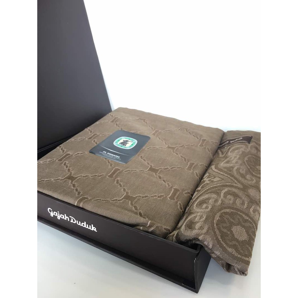  Kain Pelikat Eksklusif  Gajah Duduk Maestro (Premium - 8000 benang)