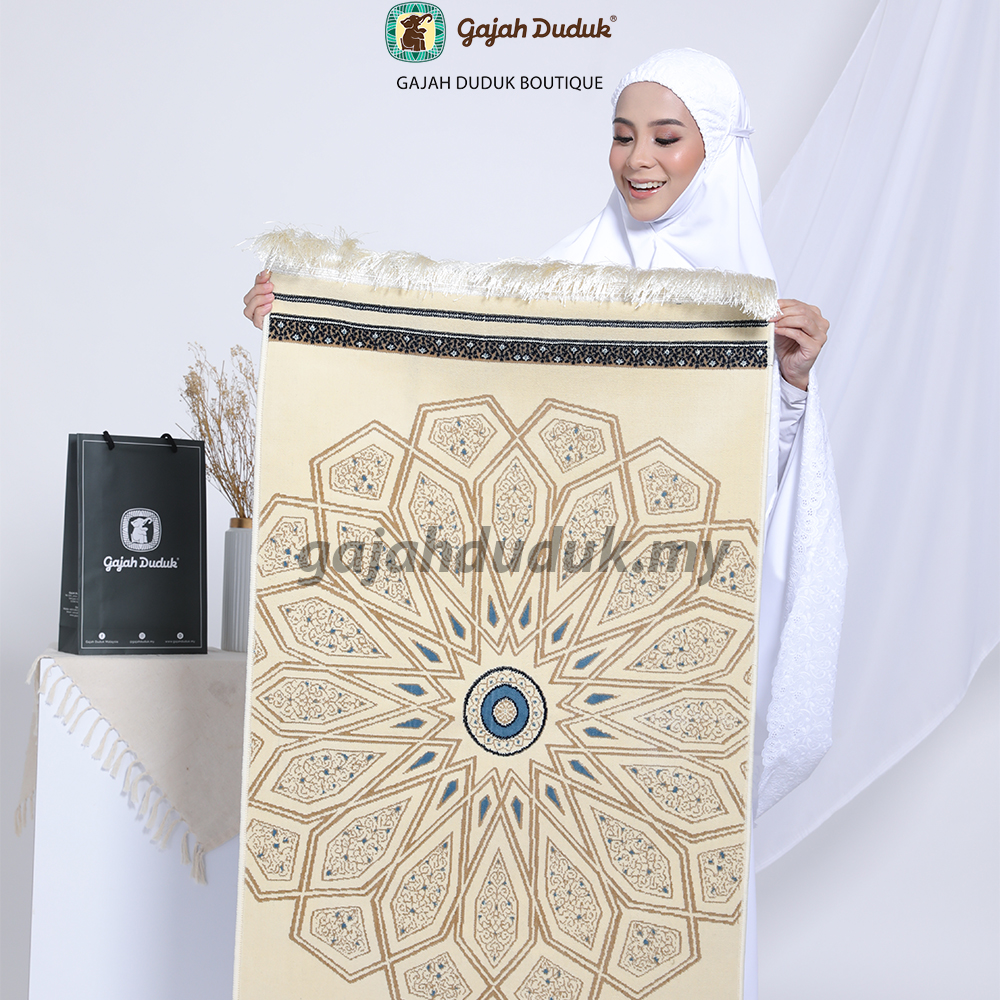  Sejadah Carpet Raudhah Inspired By Masjid Nabawi Premium Exclusive (Made in Turkey)