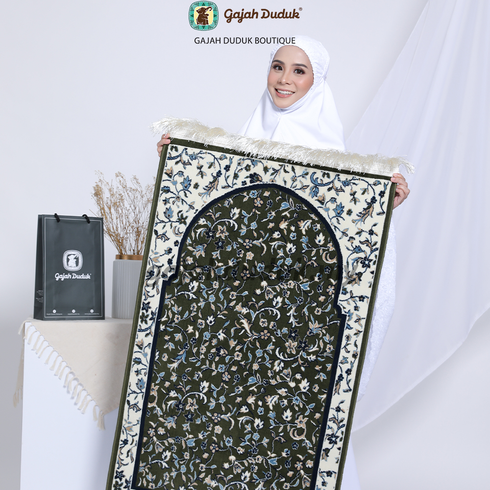  Sejadah Carpet Raudhah Inspired By Masjid Nabawi Premium Exclusive (Made in Turkey)