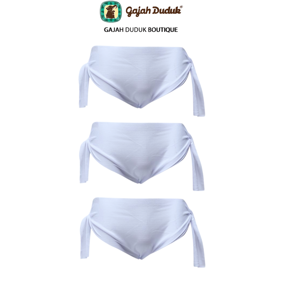 Cawat Umrah Haji Lelaki Tidak Berjahit Standard Size (3pcs/Pack)