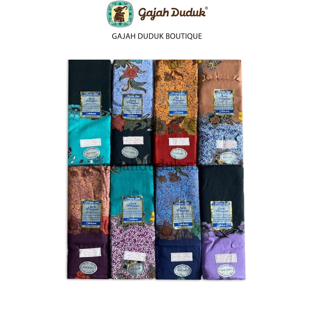  Kain Batik Hiasan Seni Corak Moden Premium Eksklusif Sejuk Lembut (Siap Jahit)