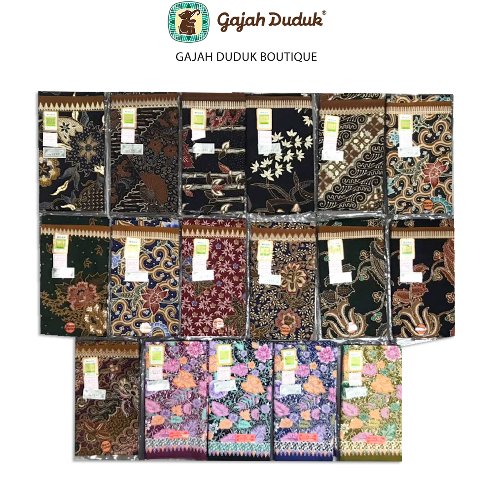 Kain Batik Lepas MRR & MRS Made In Indonesia 100% Cotton  (TIDAK BERJAHIT) 