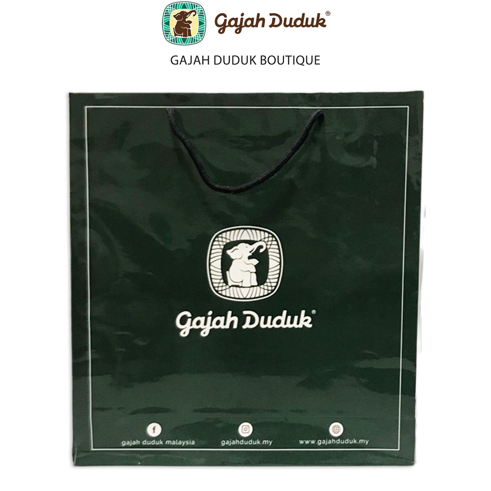 Paperbag Esklusif Gajah Duduk Sesuai Untuk Hadiah 
