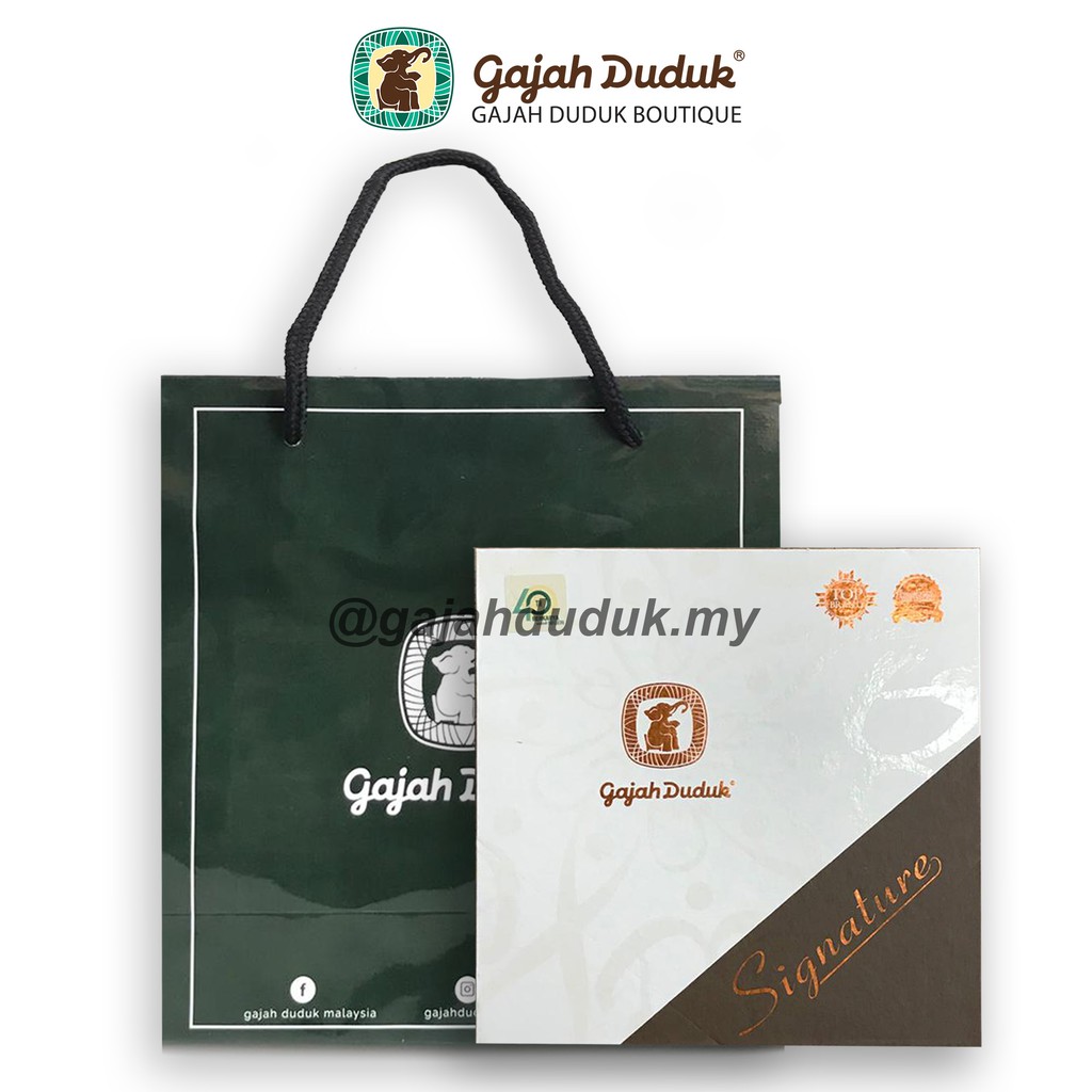 Paperbag Esklusif Gajah Duduk Sesuai Untuk Hadiah 