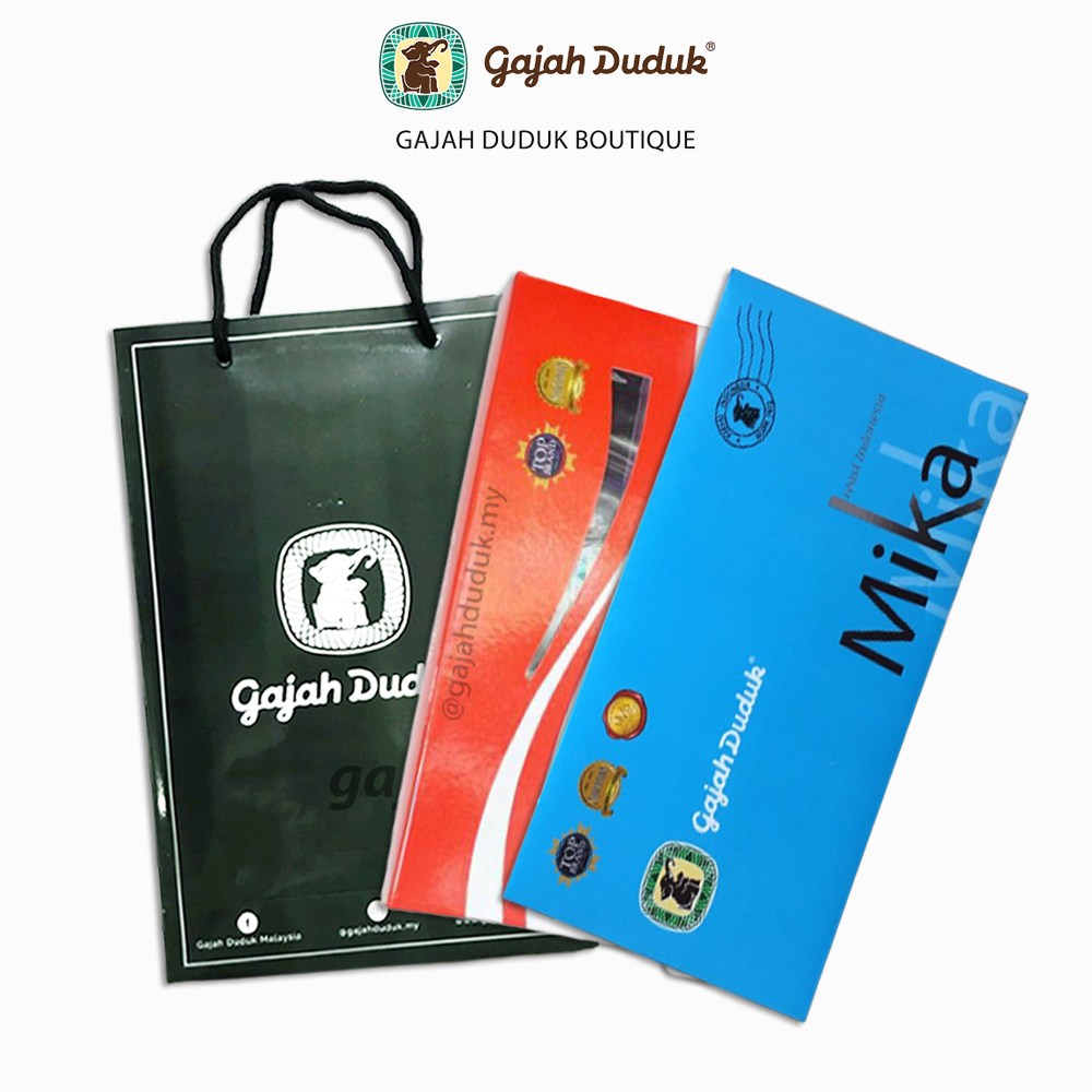 Paperbag Esklusif Gajah Duduk Sesuai Untuk Hadiah 