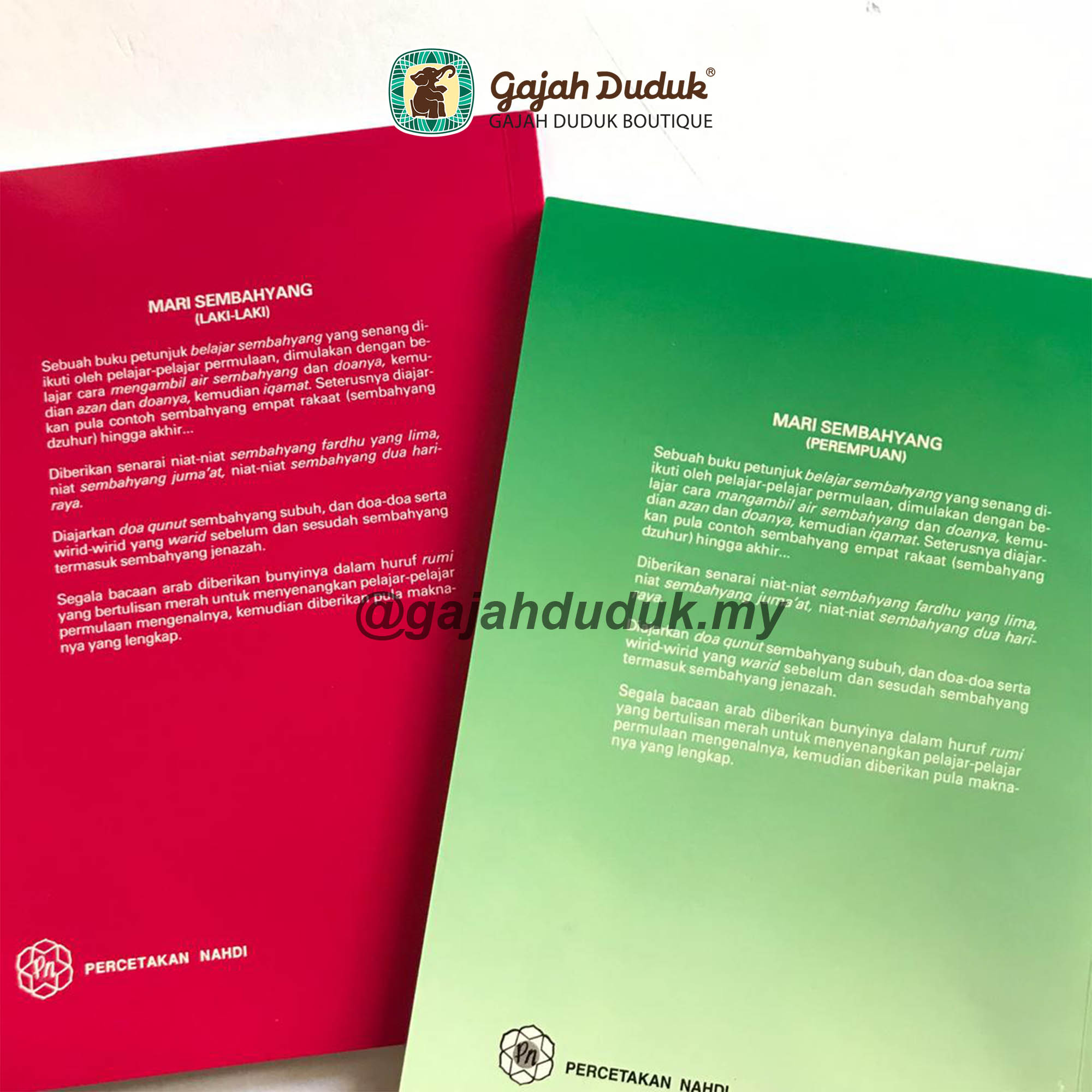 Buku Mari Sembahyang Panduan Asas Solat Lelaki dan Perempuan