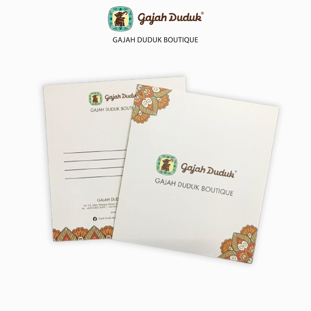  Wish Card Exclusive Gajah Duduk Sesuai Untuk Gift