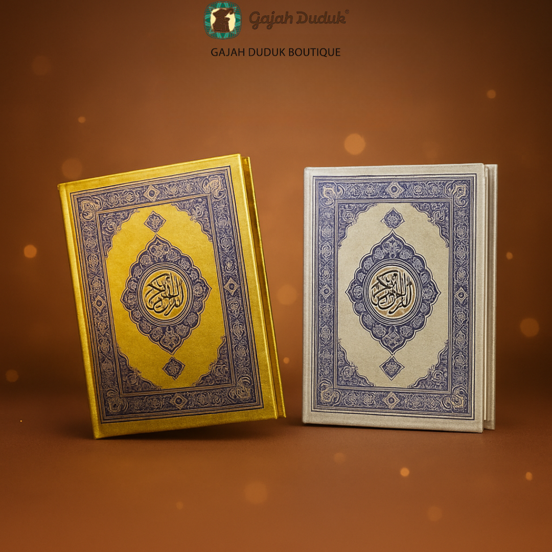  Al-Quran Al-Karim Hantaran Tunang Kahwin Gold Silver Exclusive Sesuai Untuk Wanita & Lelaki