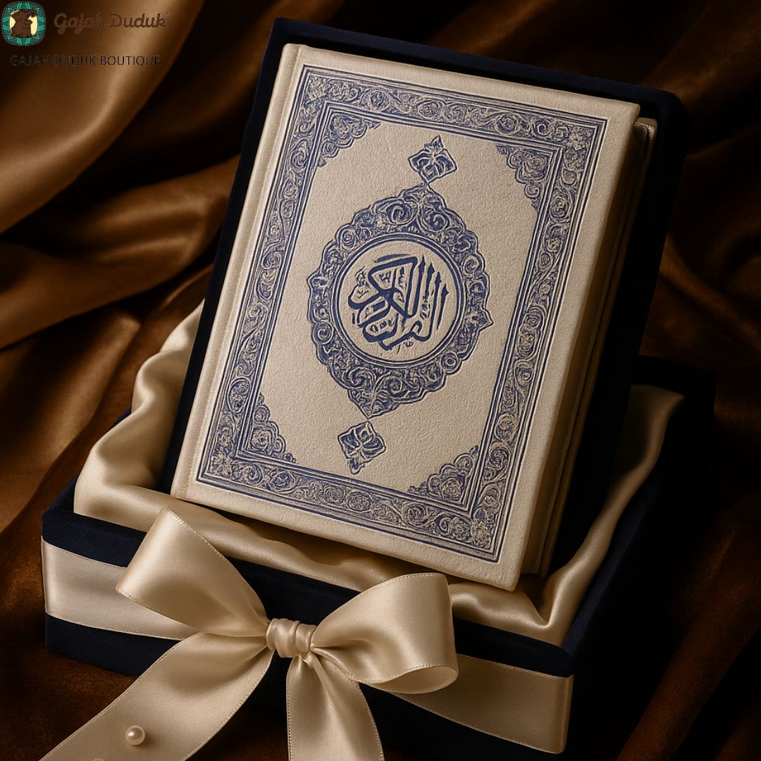  Al-Quran Al-Karim Hantaran Tunang Kahwin Gold Silver Exclusive Sesuai Untuk Wanita & Lelaki