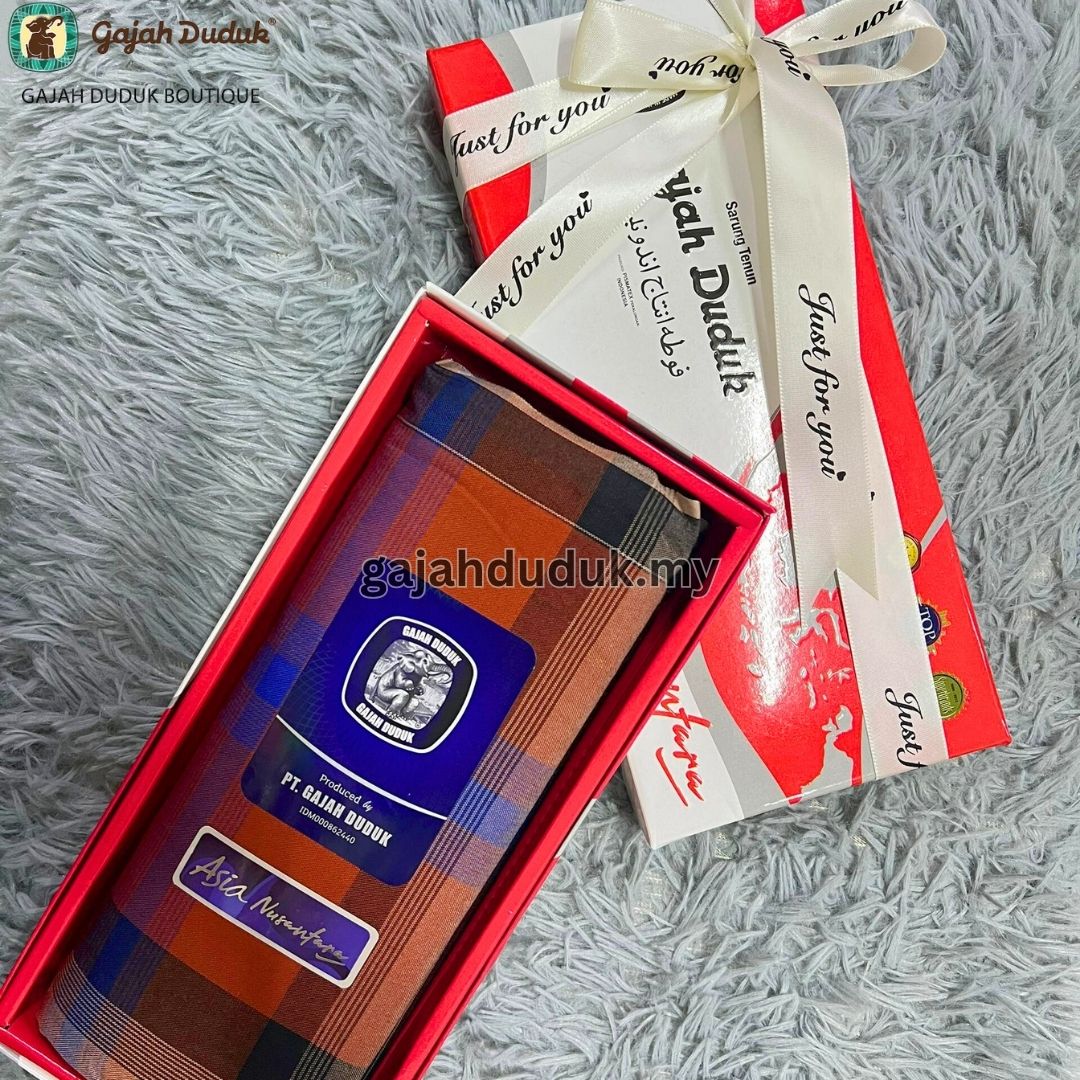 Gift Kain Pelikat Gajah Duduk With Ribbon Sesuai Untuk Hadiah Kepada Yang Tersayang