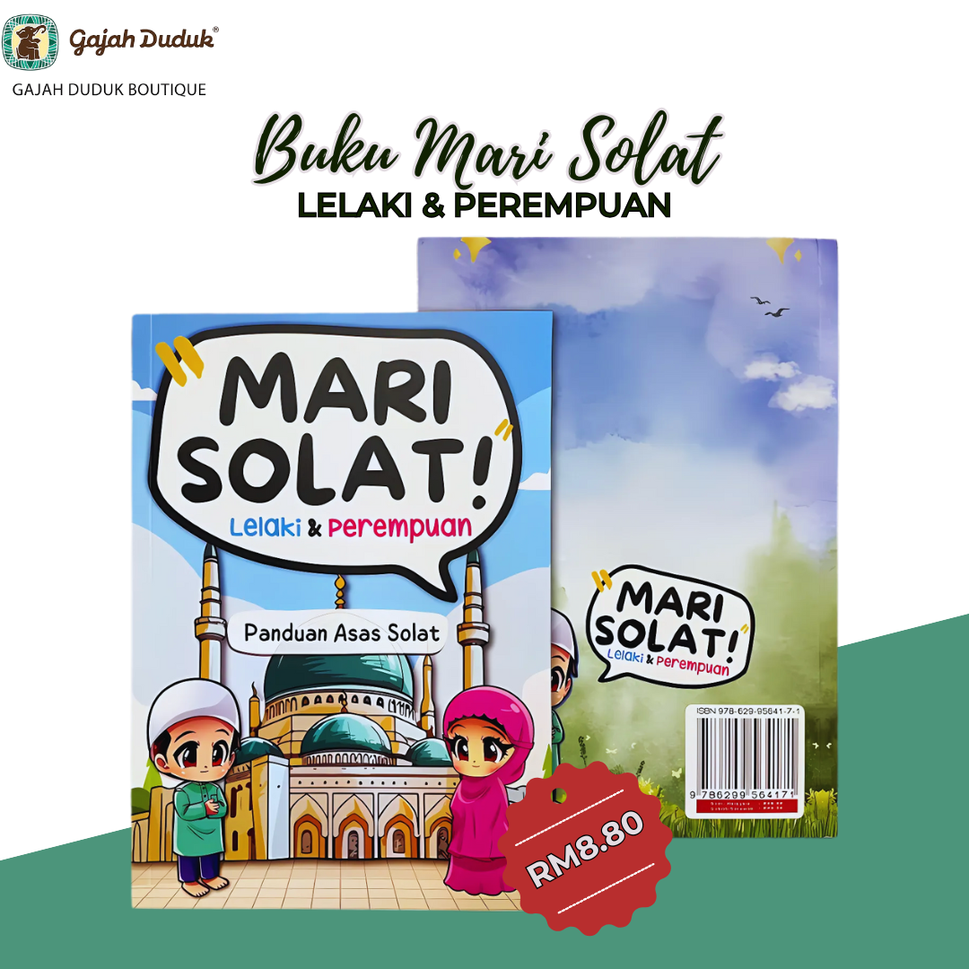 Buku Mari Solat Panduan Asas Solat Lelaki dan Perempuan