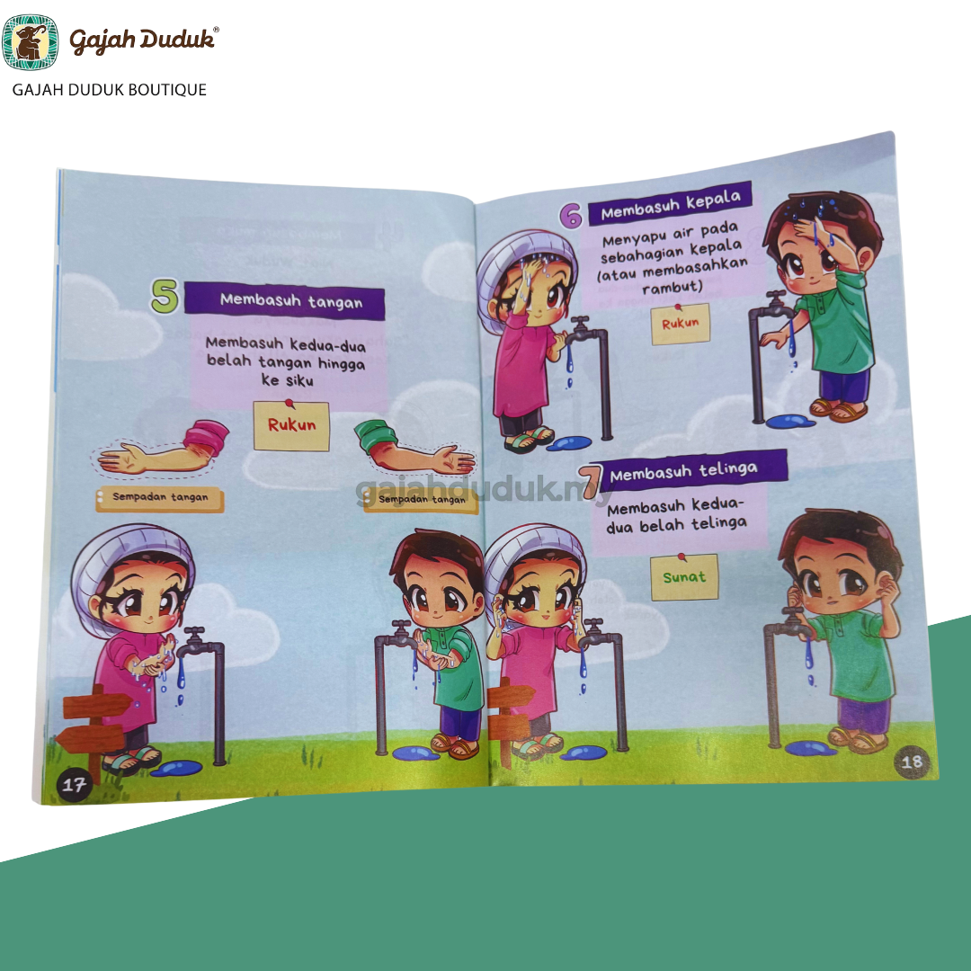 Buku Mari Solat Panduan Asas Solat Lelaki dan Perempuan