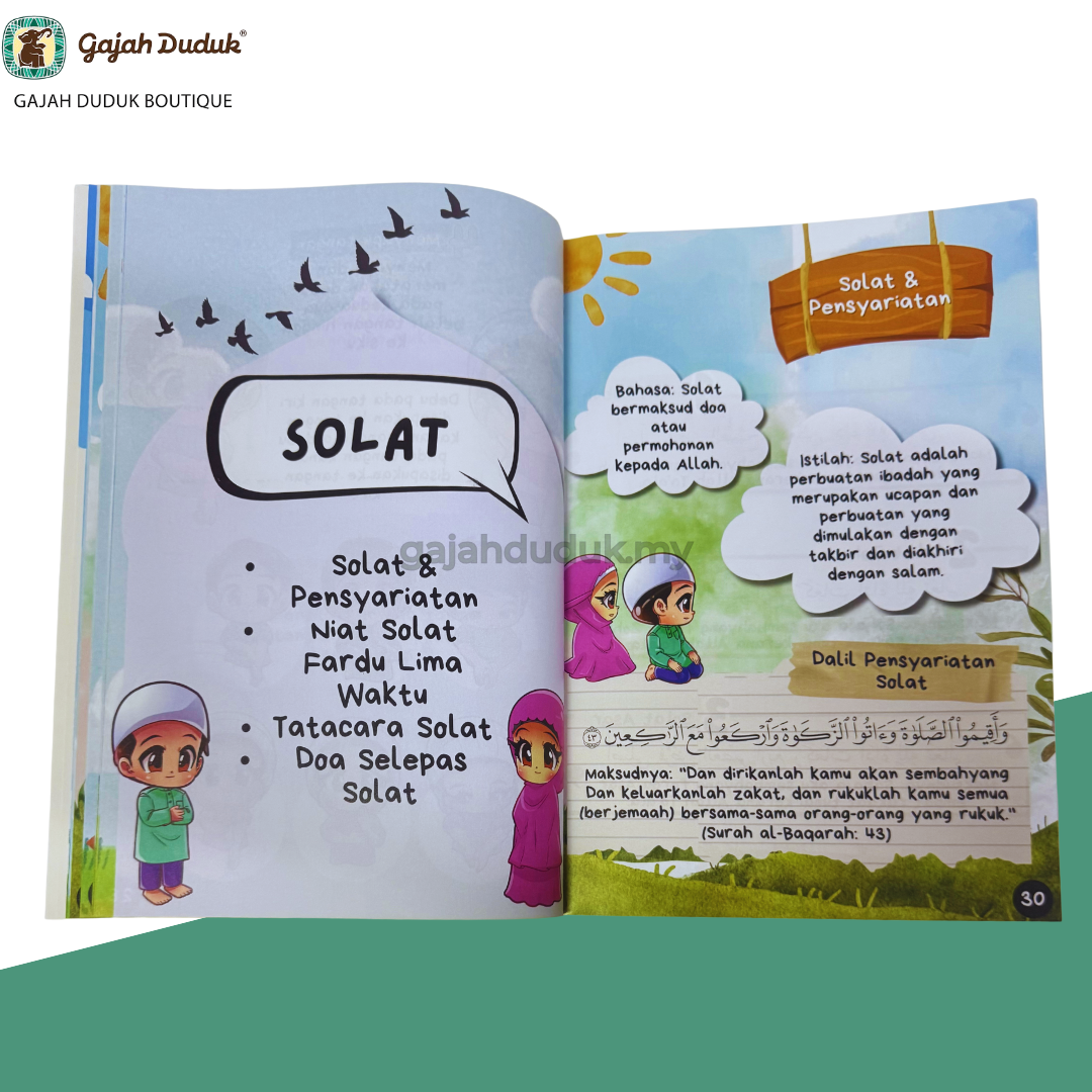 Buku Mari Solat Panduan Asas Solat Lelaki dan Perempuan