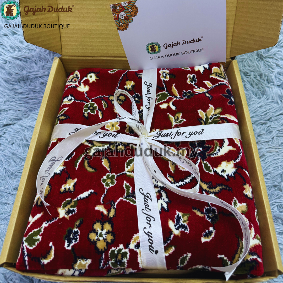  Gift Box Sejadah Raudhah Exclusive (Medium Size) Sesuai Untuk Korporat Gift & Hadiah Kepada Yang Tersayang