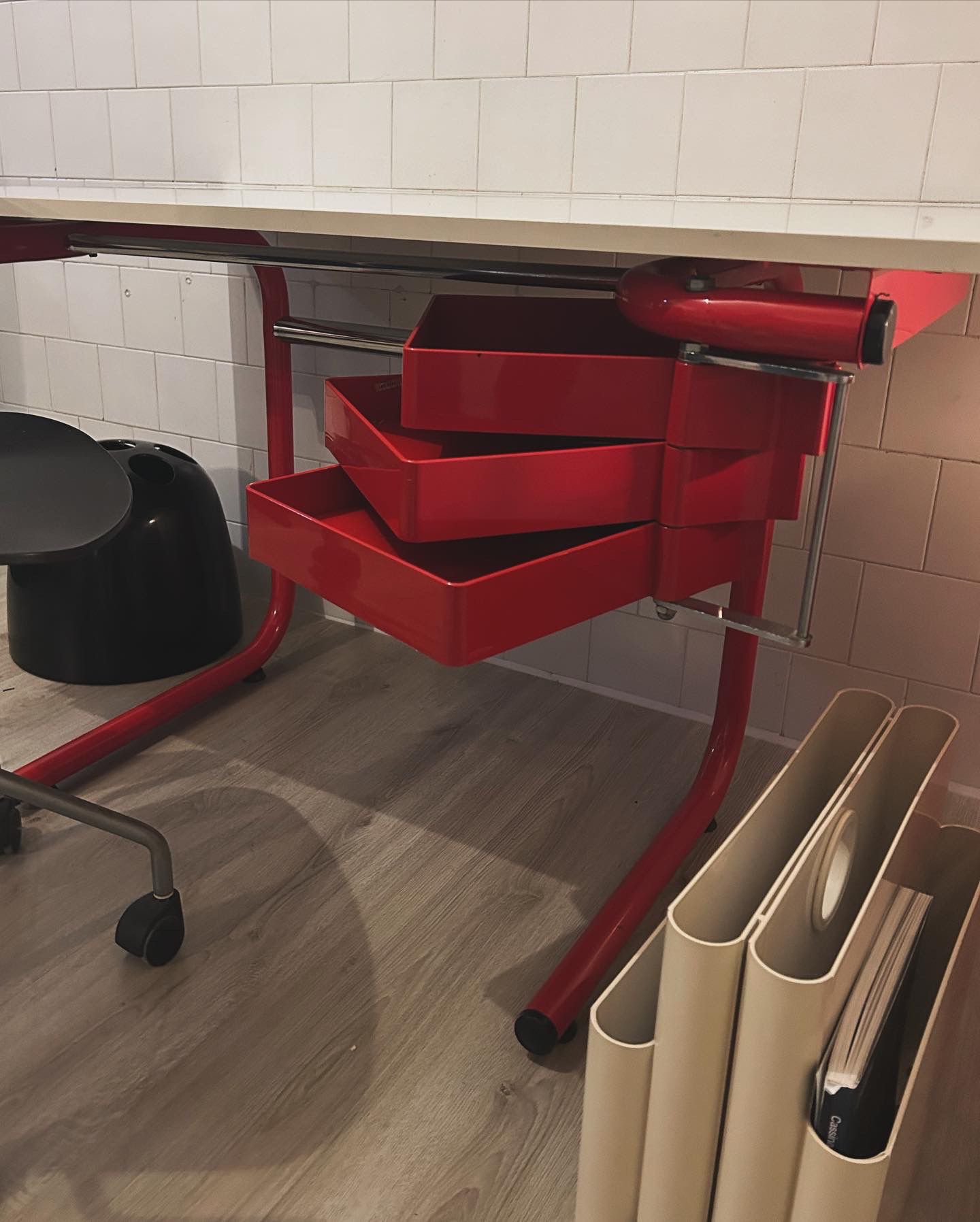 Scrivania Design By Joe Colombo x Bieffe Anni 70 , Italia