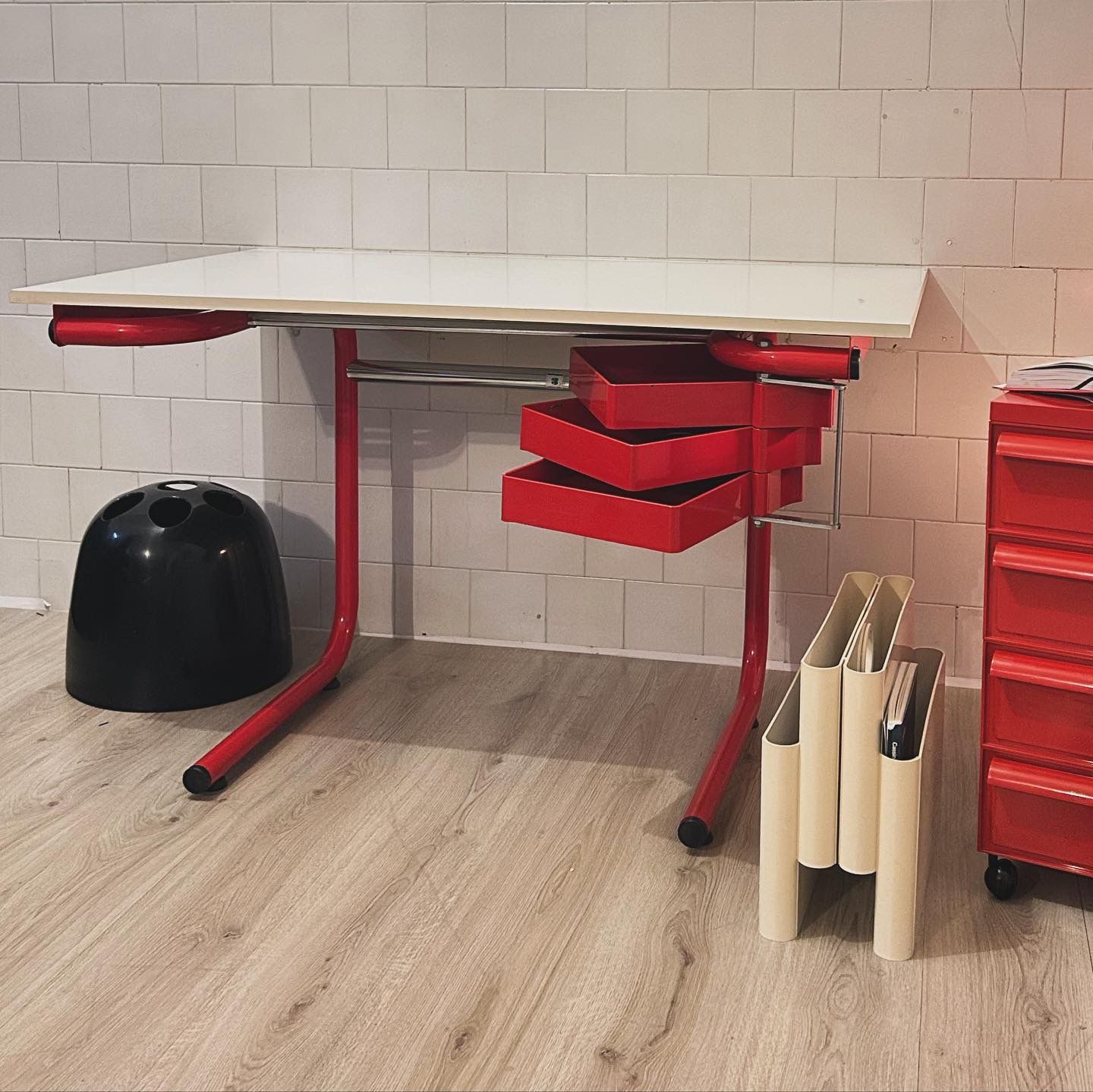 Scrivania Design By Joe Colombo x Bieffe Anni 70 , Italia