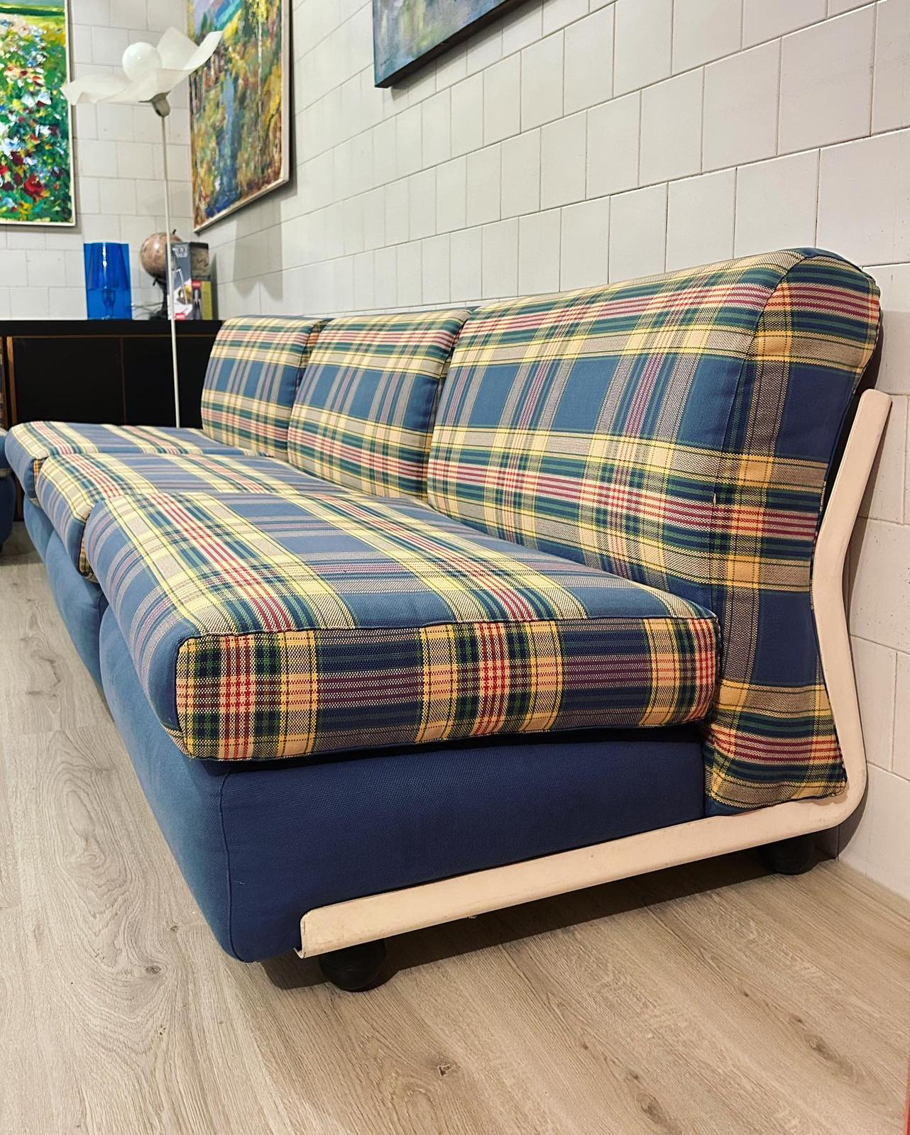 “Amanta “ Set 4 Modular Armchair Design By mario Bellini Prod. B&B , 1970 , Italy