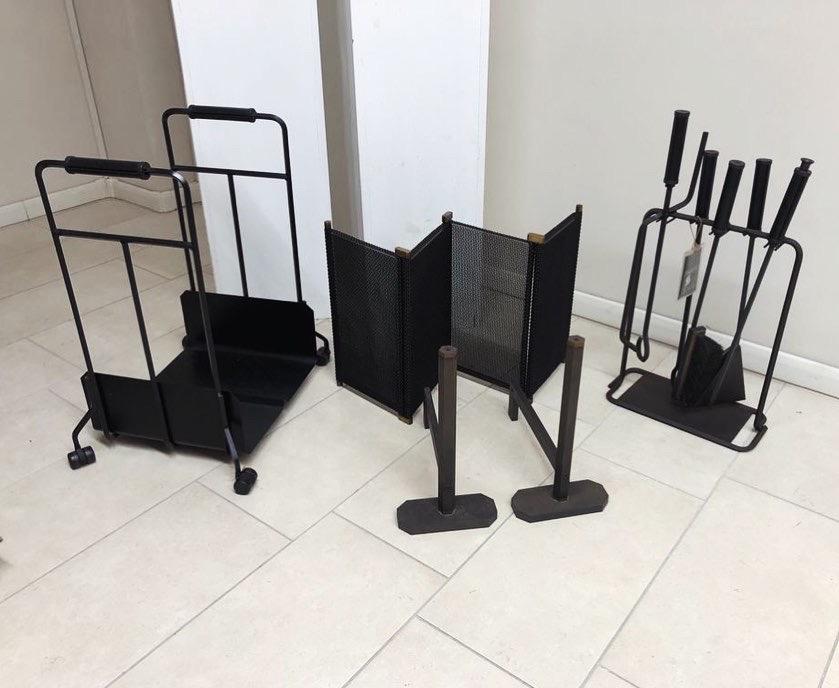 Grande Set da Camino Afra & Tobia Scarpa per Dimensione Fuoco, Italia 1970s 