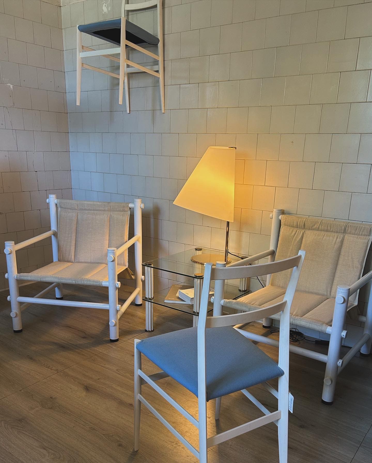 Lampada da tavolo Micene Grande vintage di Renato Toso & Giovanna Noti Massari per Leucos 