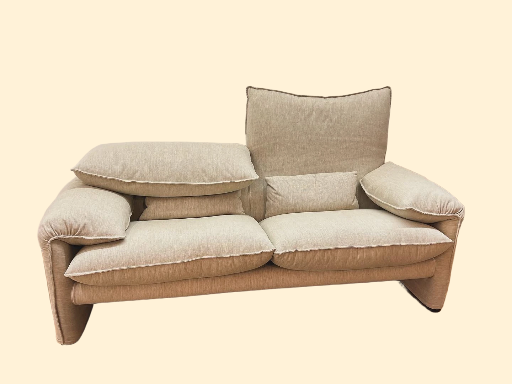 “Maralunga” Iconic Sofà Design By Vico Magistretti Prod. Cassina 