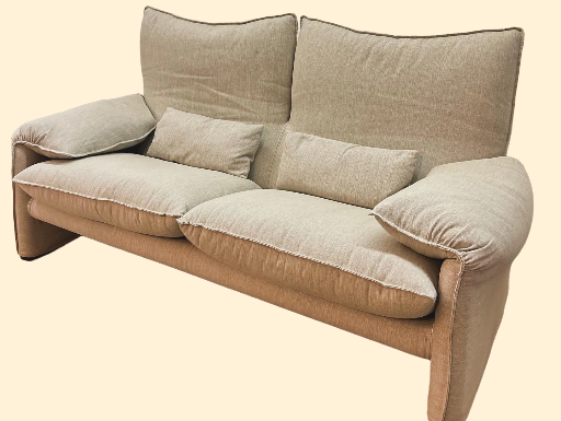 “Maralunga” Iconic Sofà Design By Vico Magistretti Prod. Cassina 