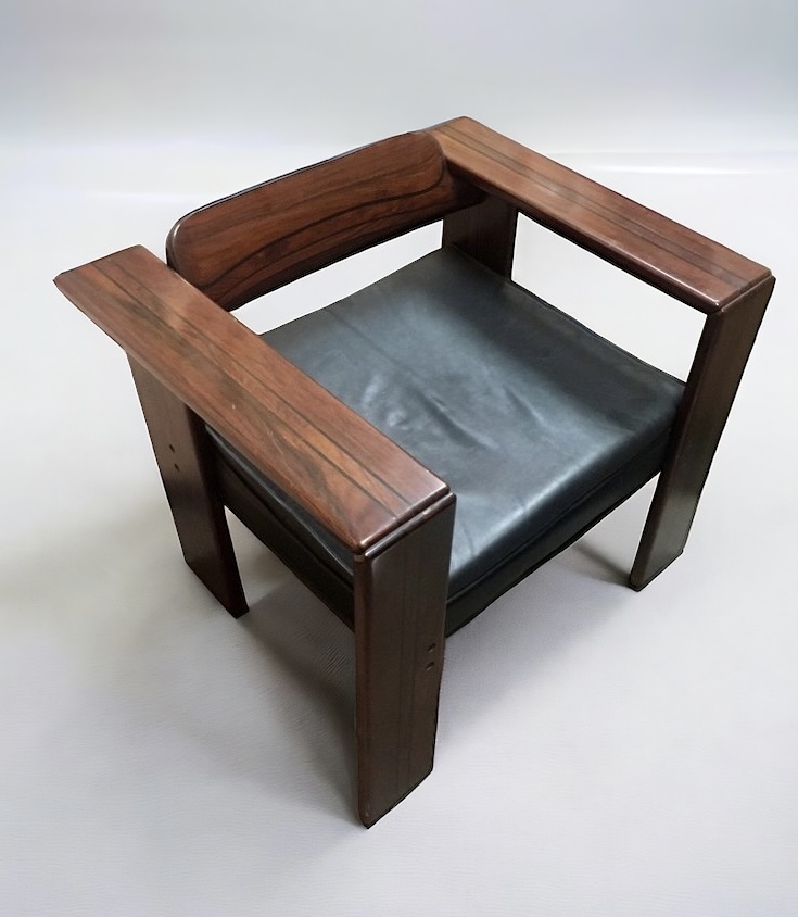 Afra e Tobia Scarpa “ Africa “ Armchair Artona Series 1970 Prod. Max Alto 
