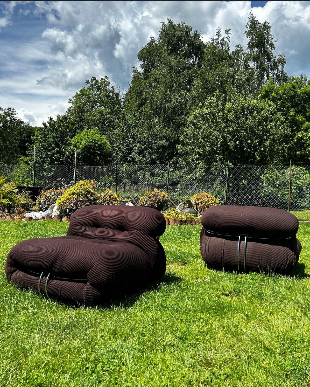 Iconic Armchair Soriana, di Afra & Tobia Scarpa per Cassina 1970s