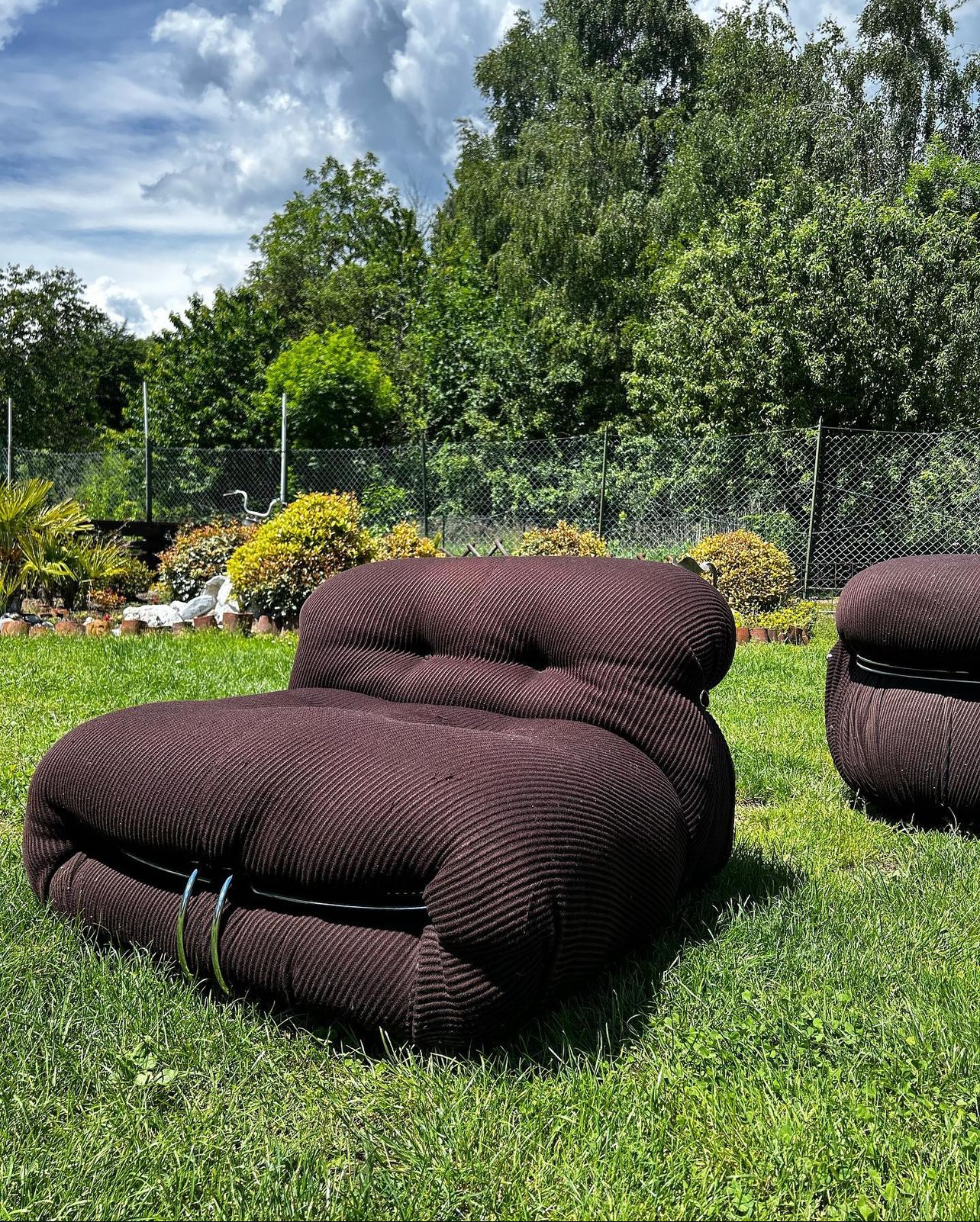 Iconic Armchair Soriana, di Afra & Tobia Scarpa per Cassina 1970s