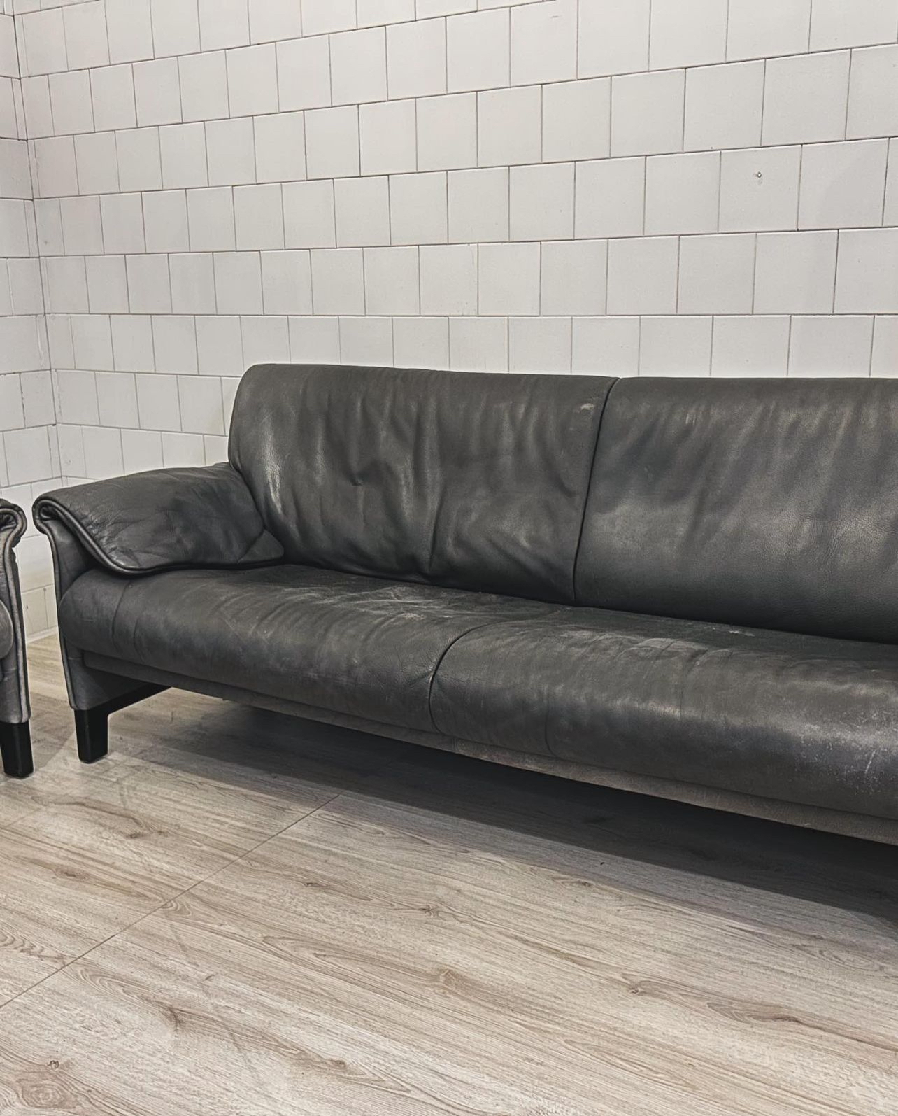 De Sede DS 14 leather sofa 1990s
