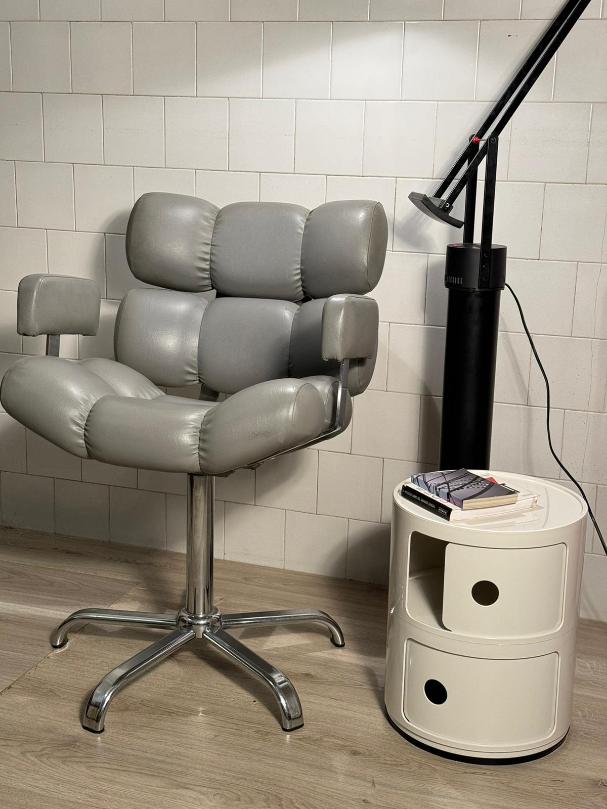 Bubble Leather Armchair , 1970s