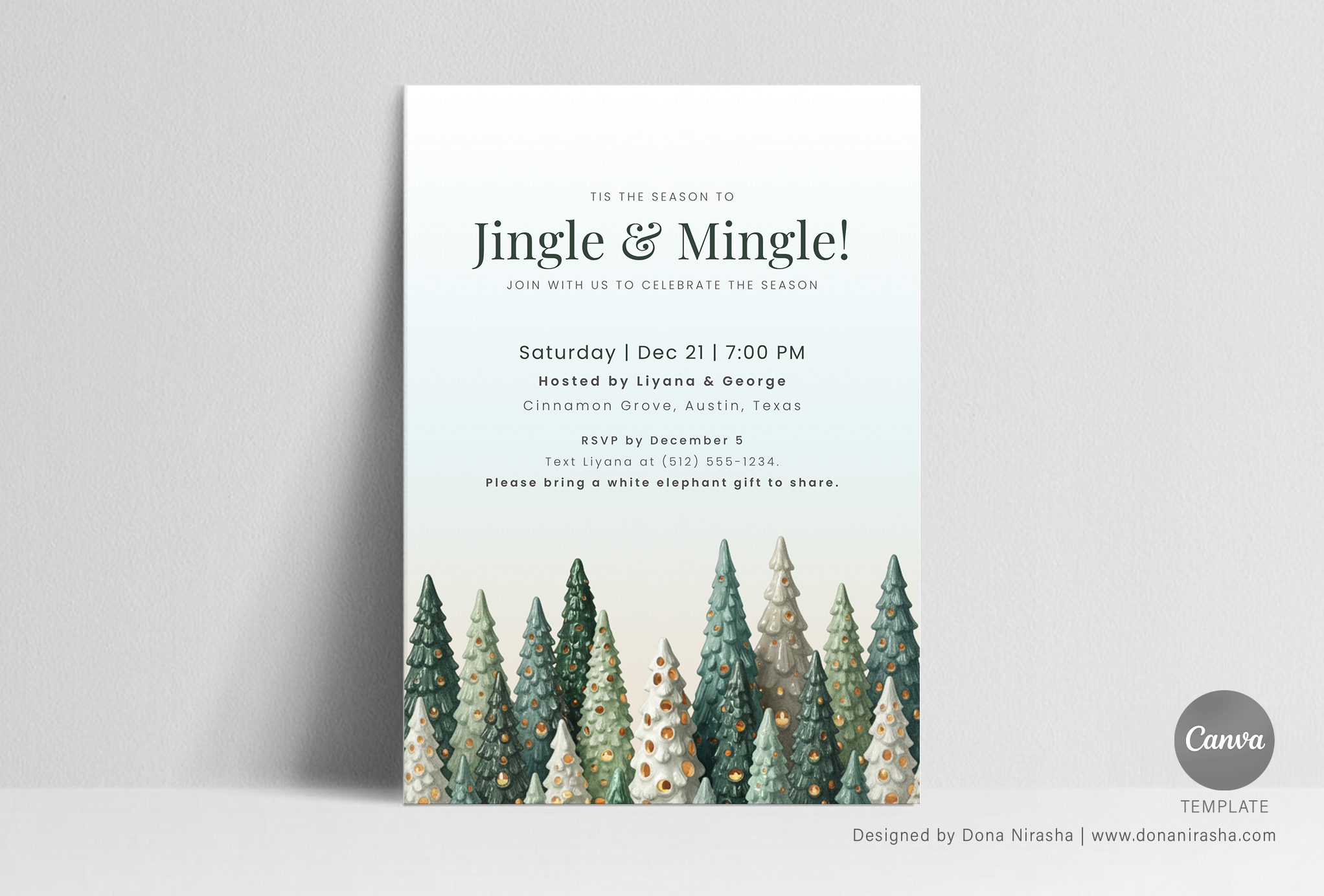 Christmas Invite Canva Temp - 27