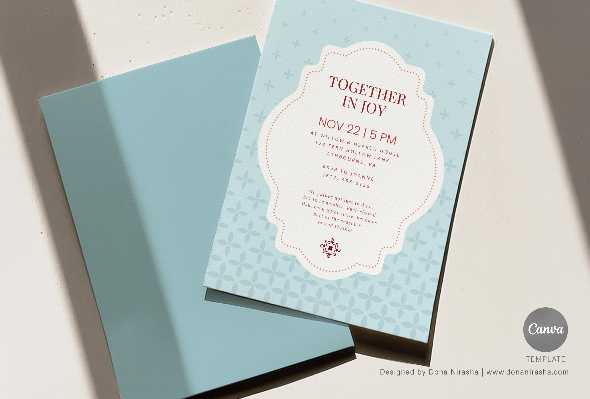 Get-together Canva Invitation Template - 33