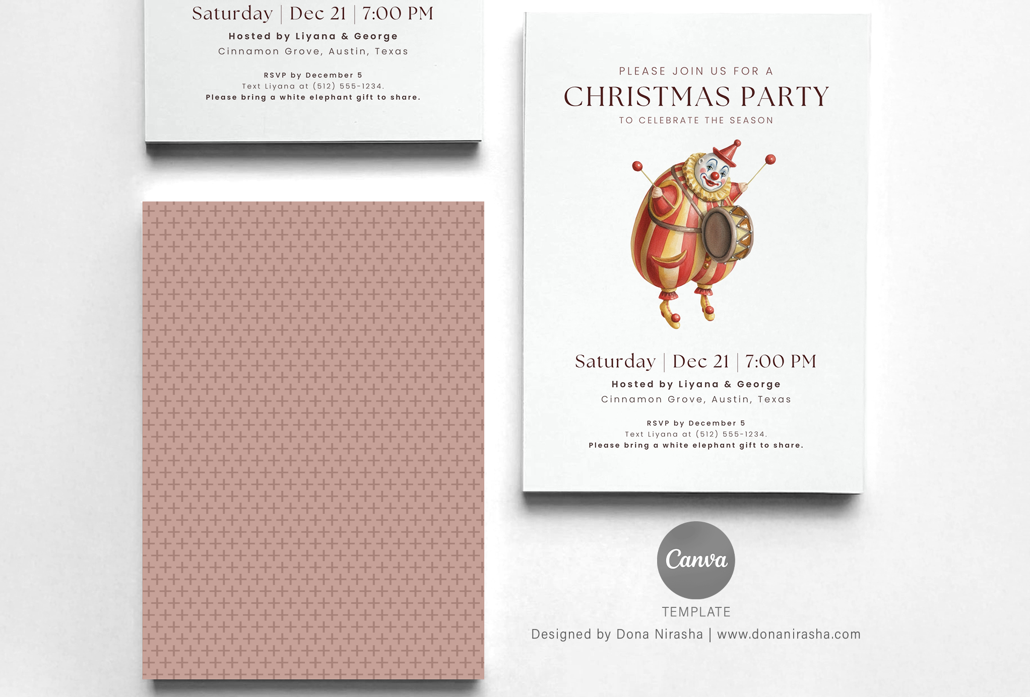 Christmas Invite Canva Temp - 26