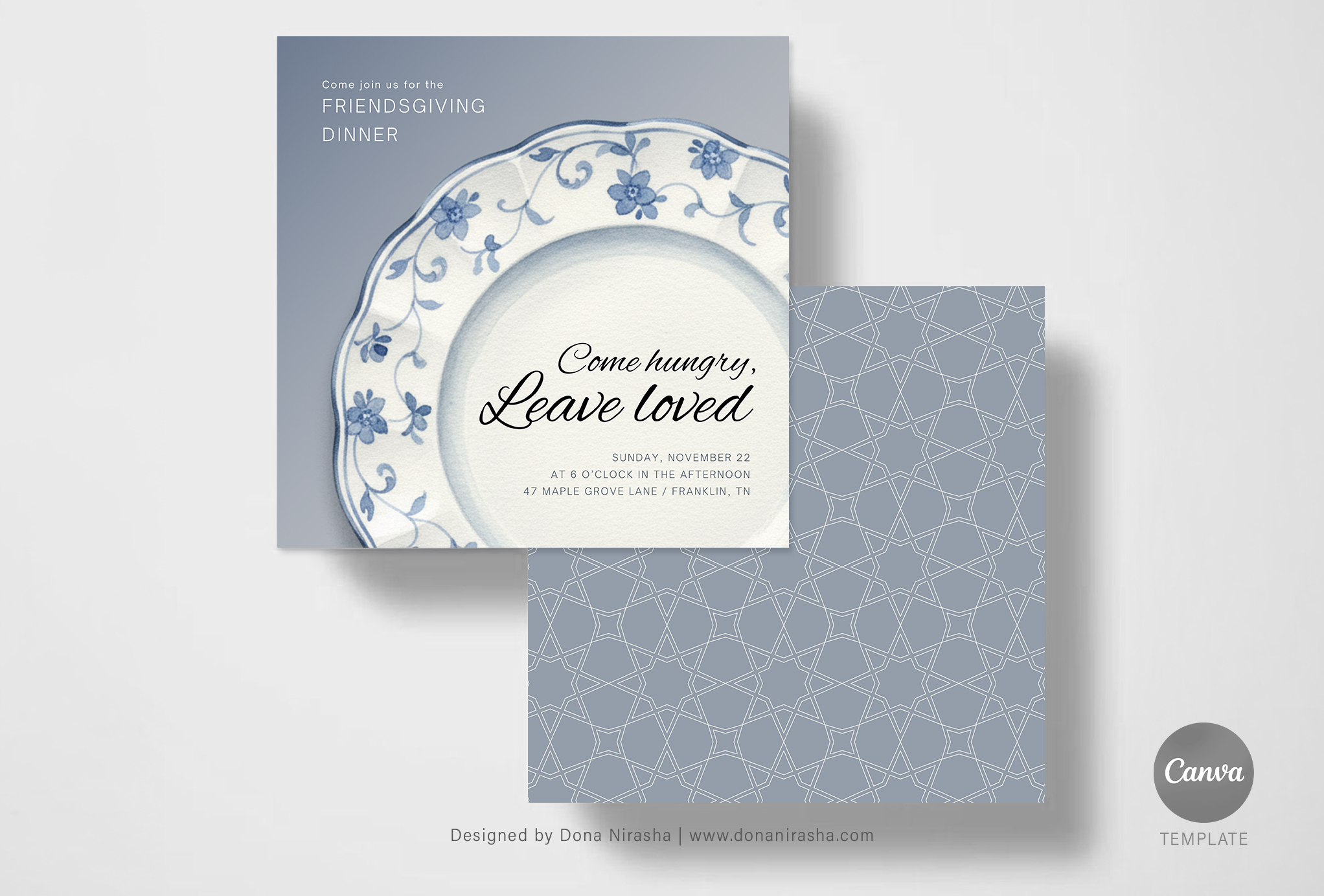 Friendsgiving Invite Canva Temp - 16
