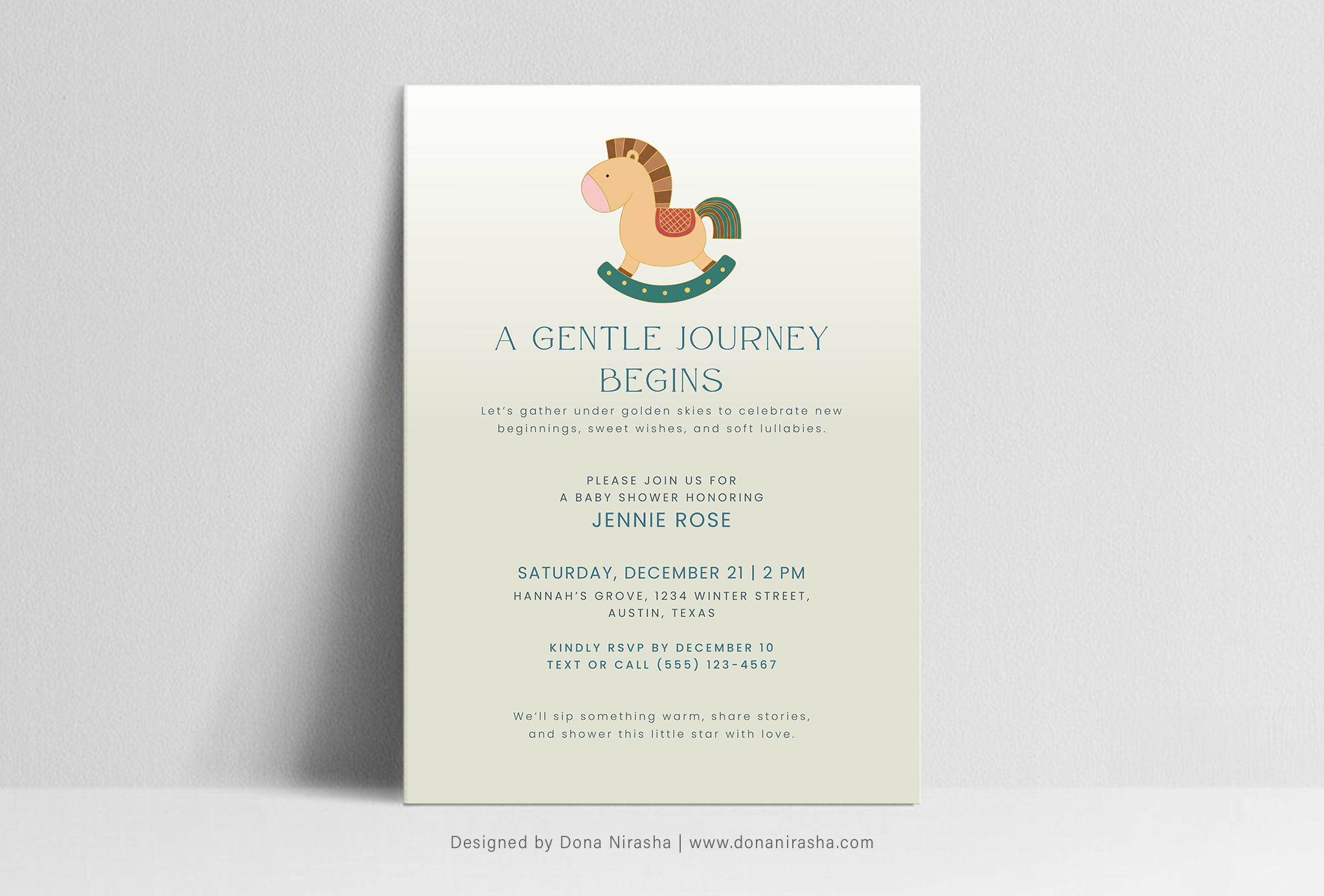 Baby Shower Invite Canva Temp - 32