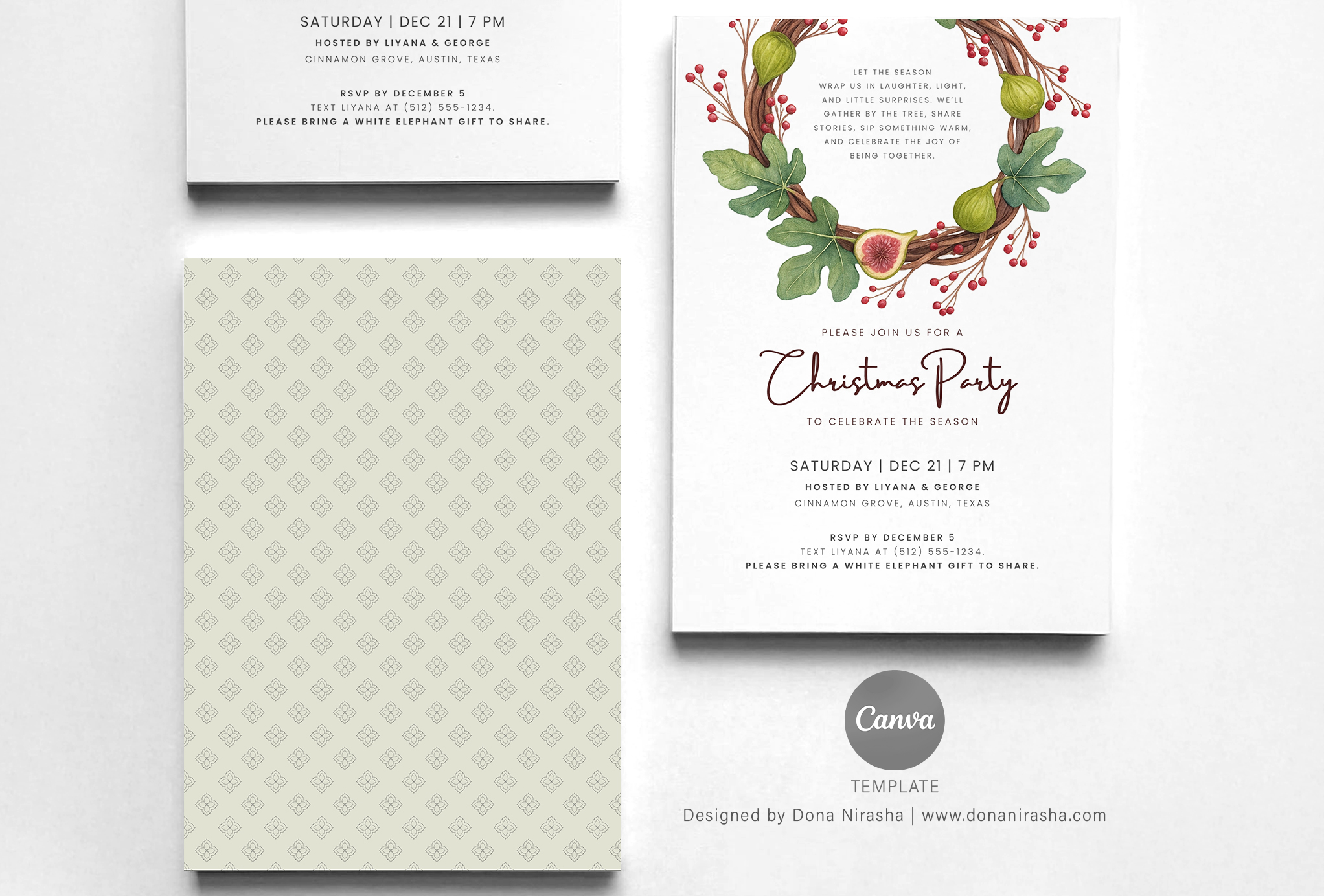 Christmas Invite Canva Temp - 23