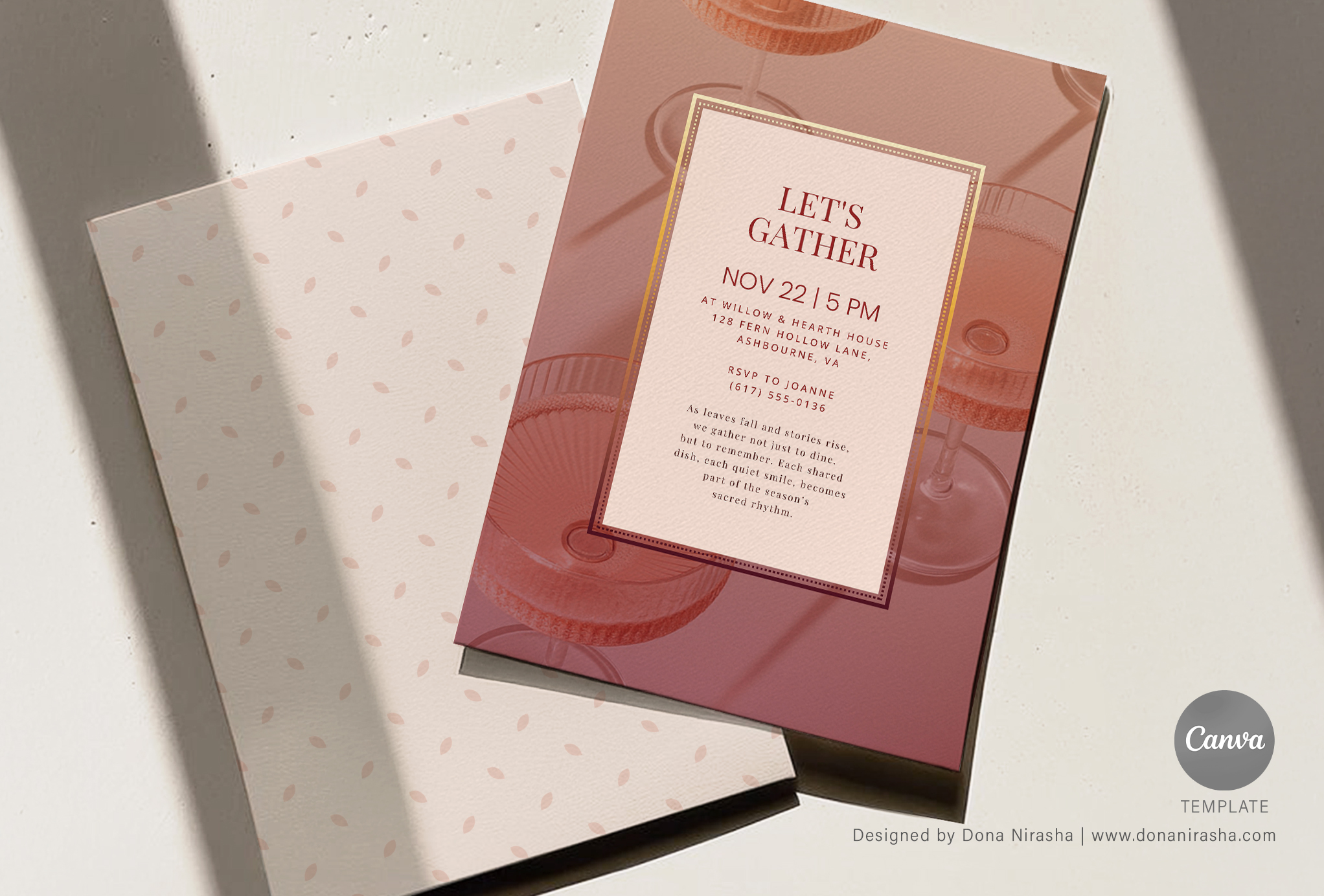 Get-together Canva Invitation Template - 34
