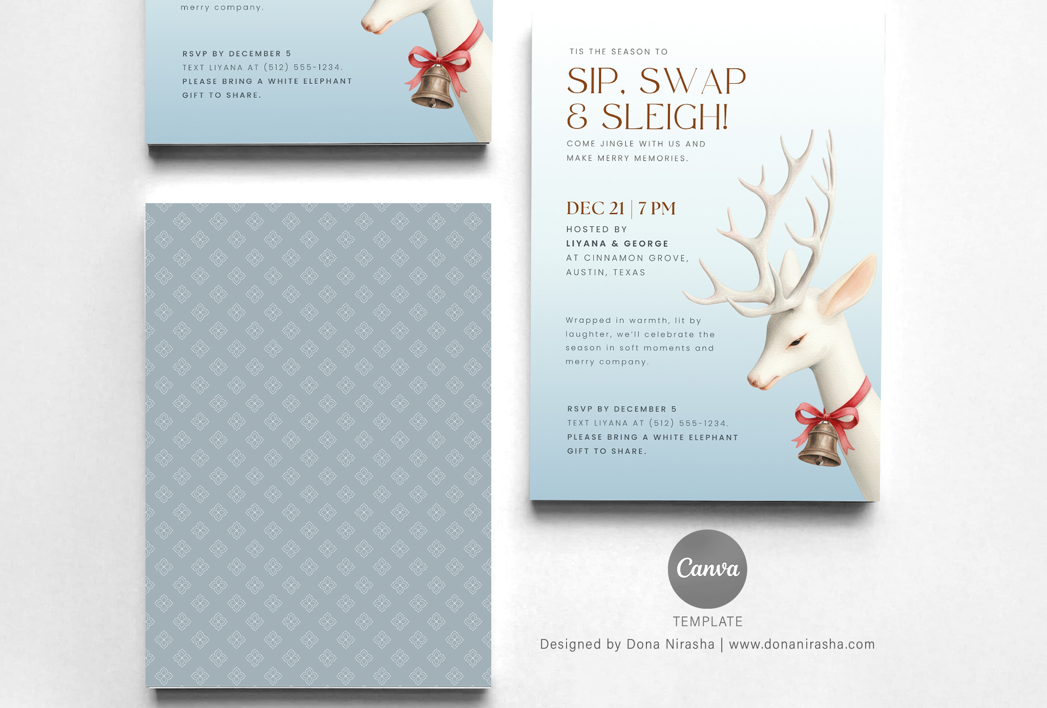 Christmas Invite Canva Temp - 25