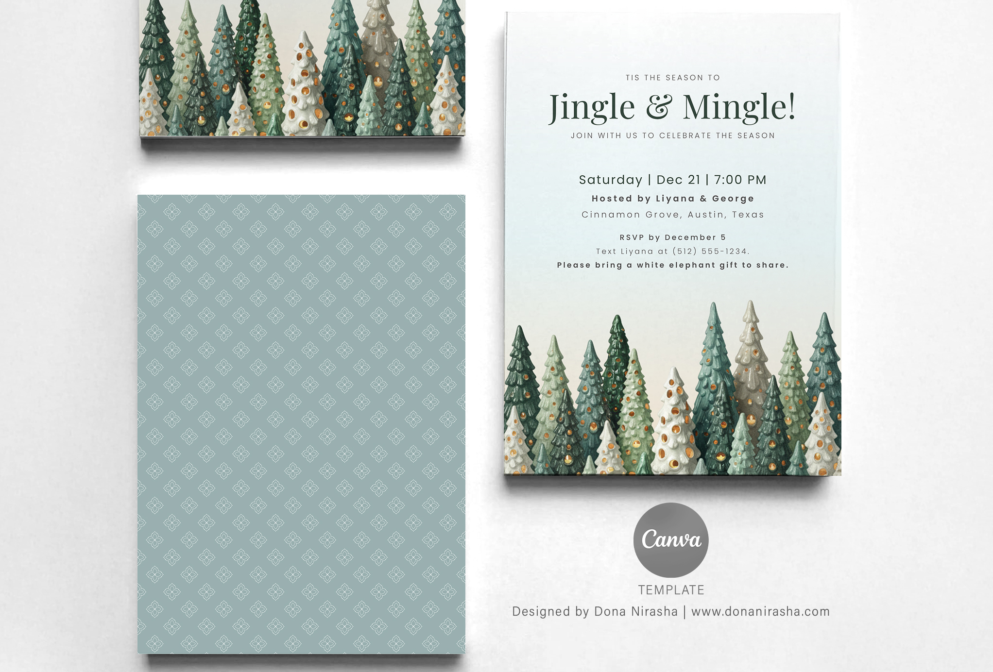 Christmas Invite Canva Temp - 27