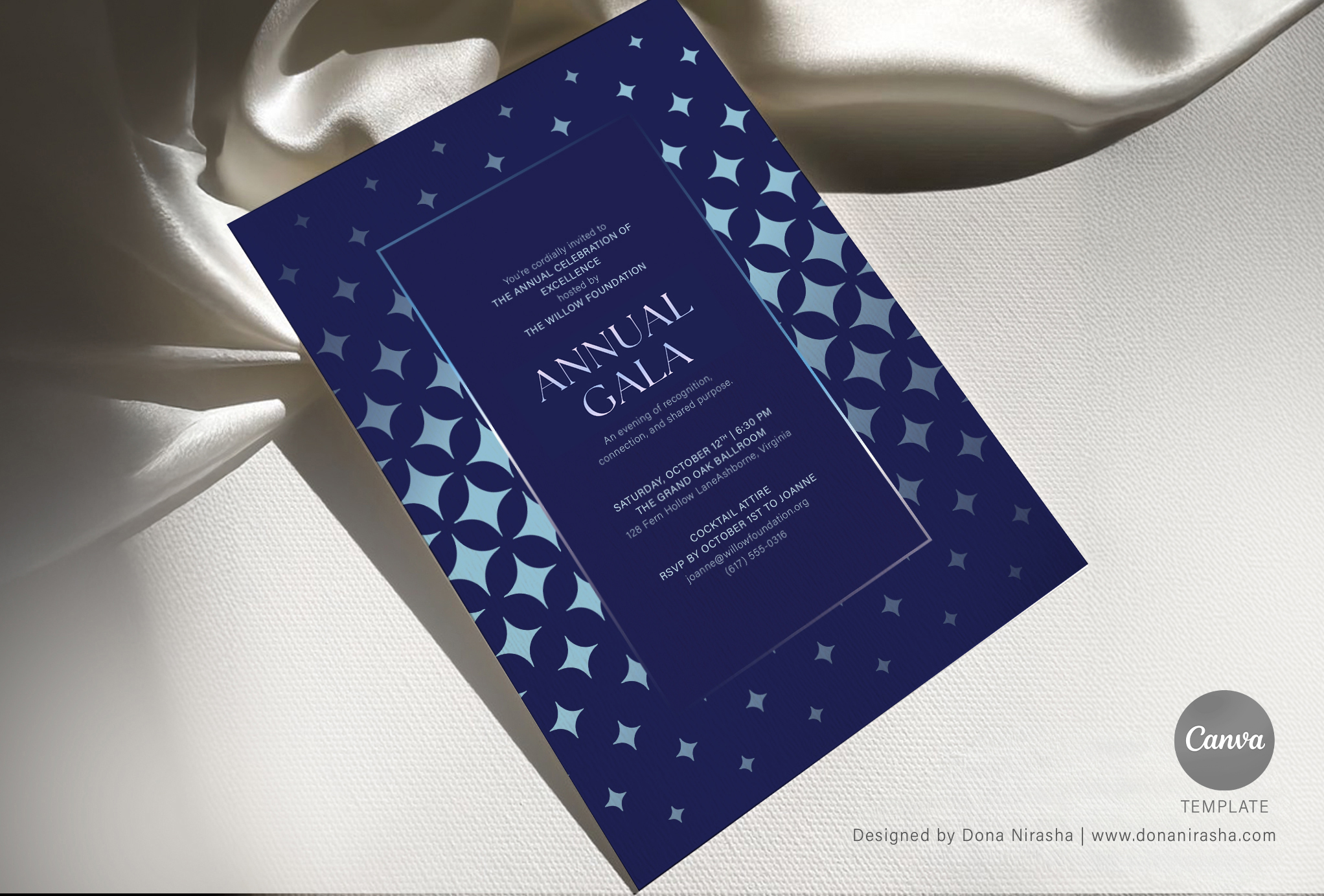 Gala | Get-together Canva Invitation Template - 35