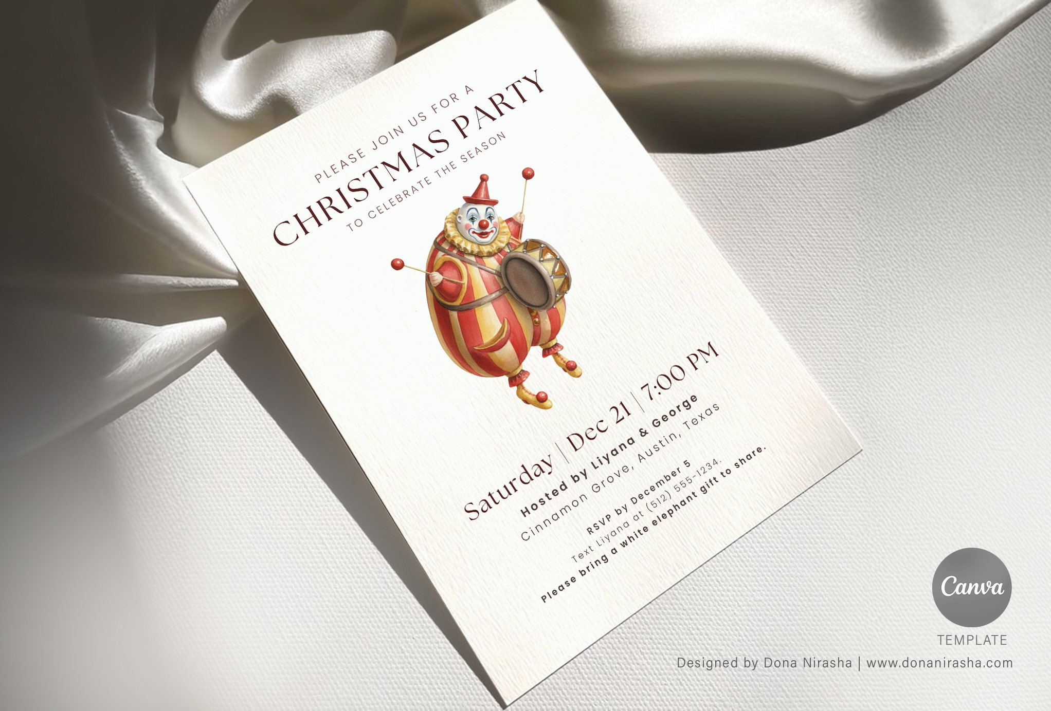Christmas Invite Canva Temp - 26