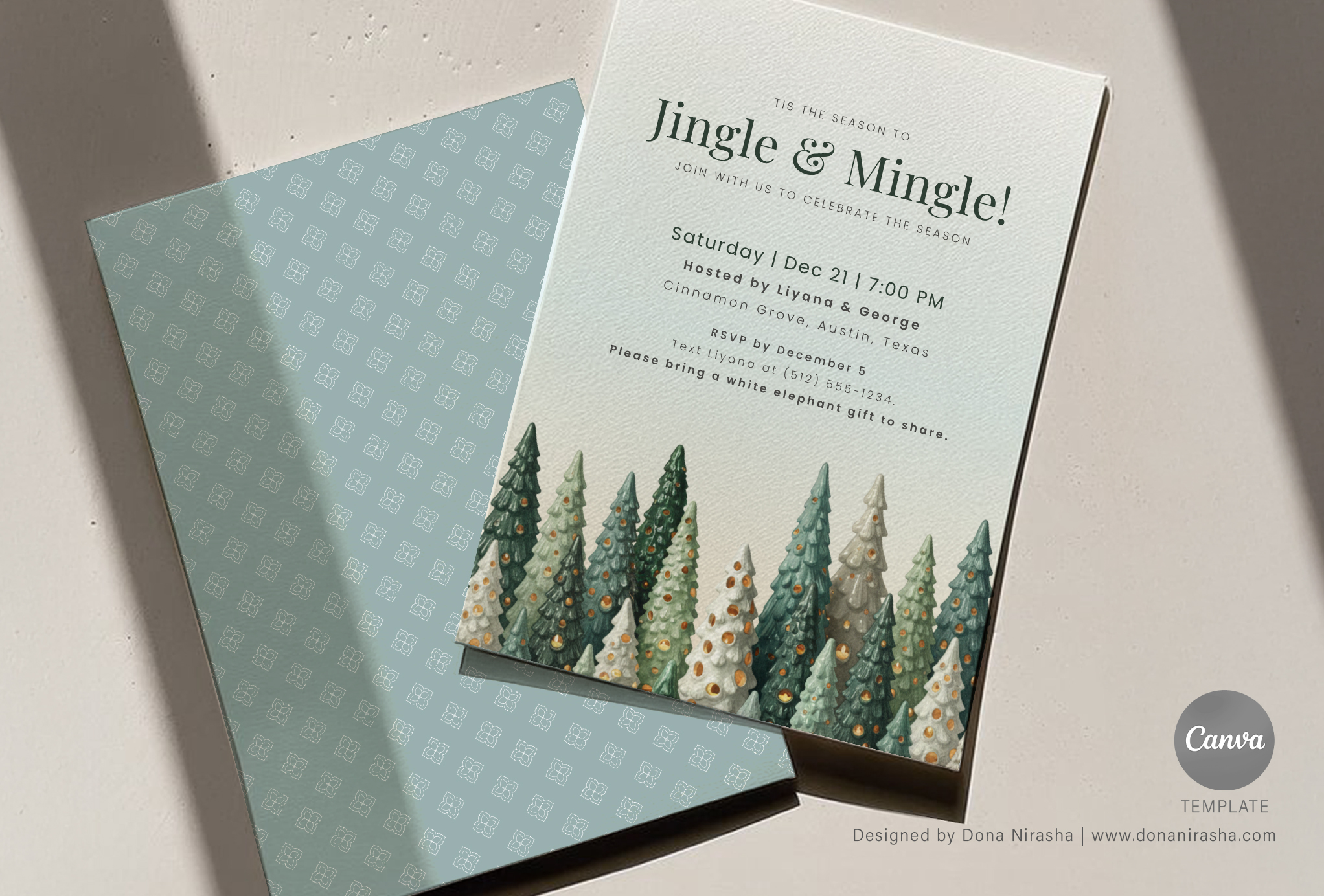 Christmas Invite Canva Temp - 27