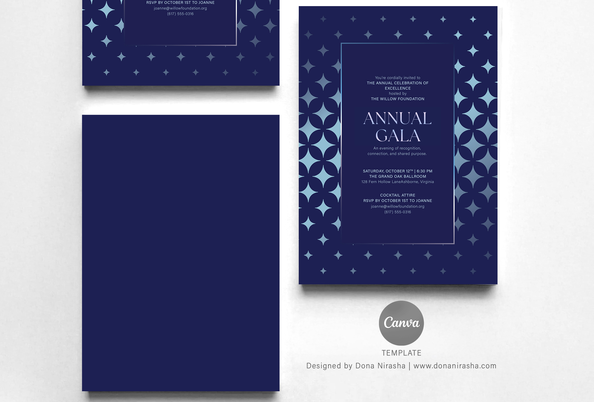 Gala | Get-together Canva Invitation Template - 35