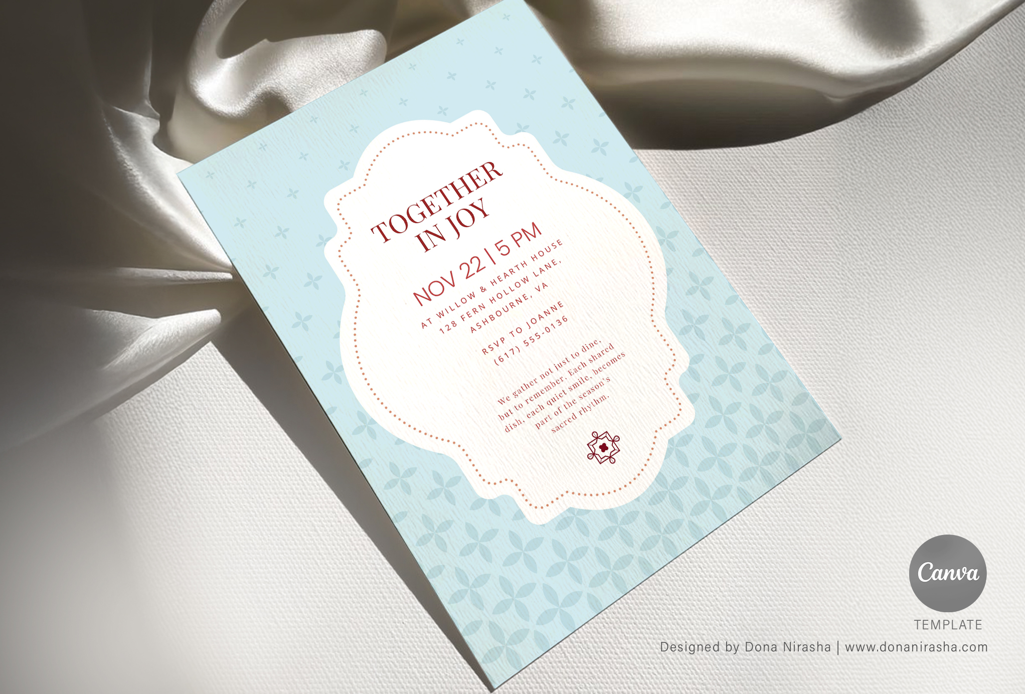 Get-together Canva Invitation Template - 33