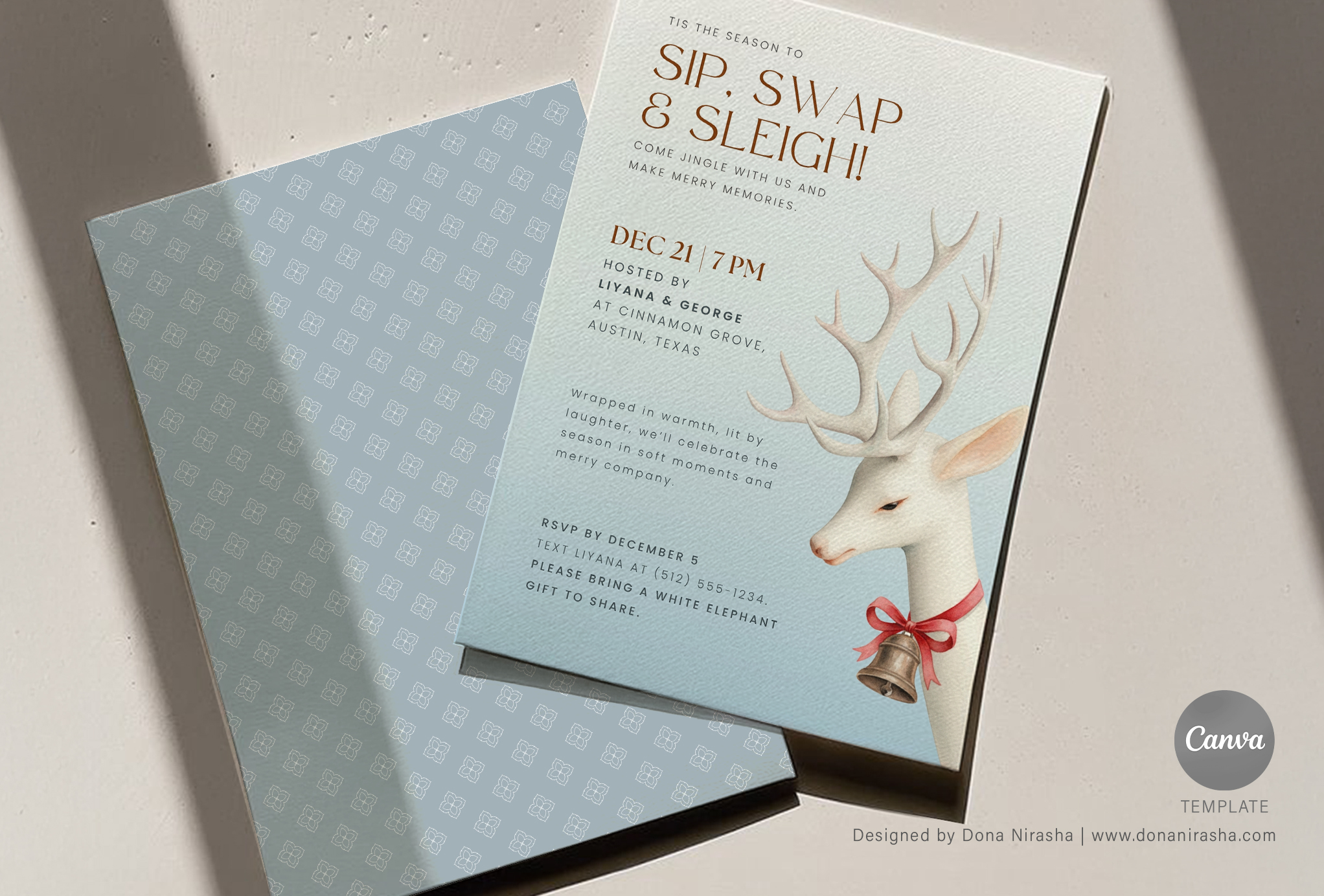 Christmas Invite Canva Temp - 25