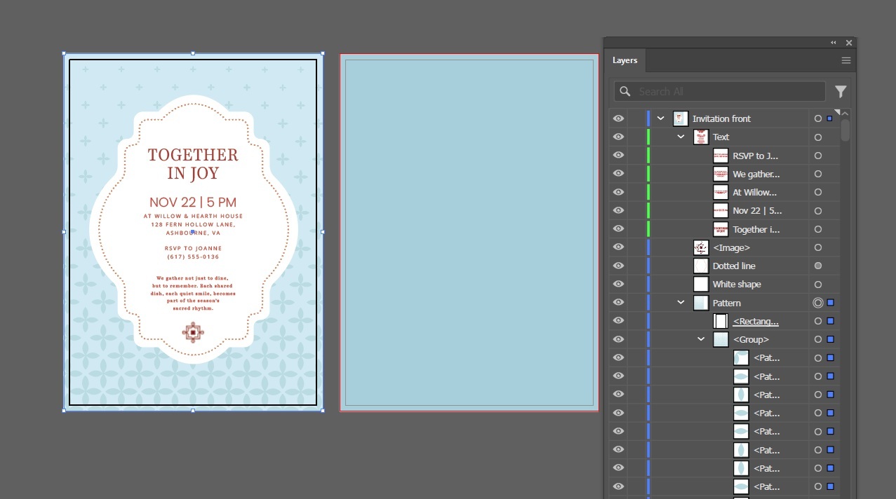 Get-together Adobe Illustrator Invitation Template - 33