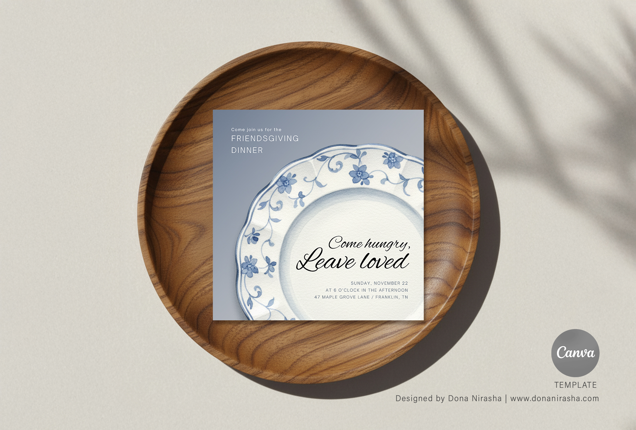 Friendsgiving Invite Canva Temp - 16
