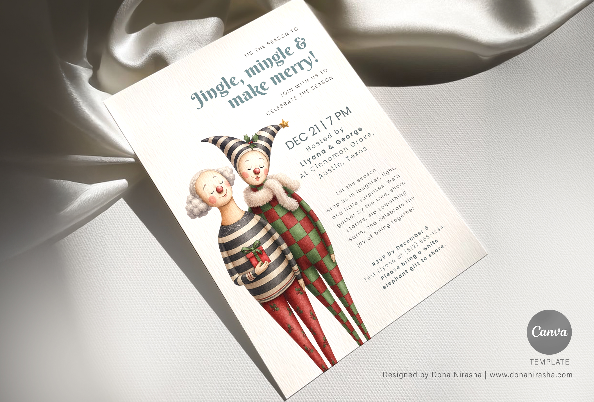 Christmas Invite Canva Temp - 24