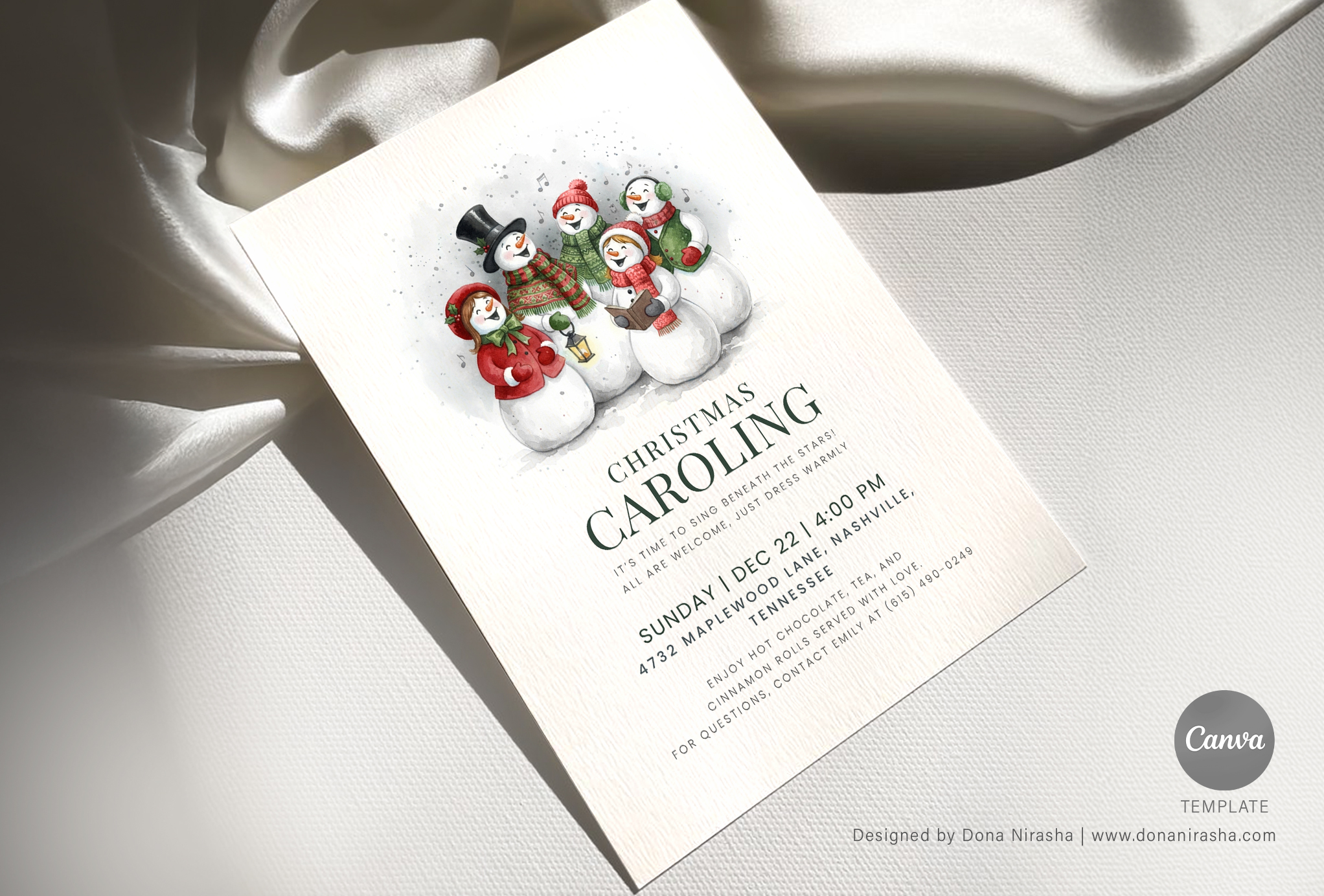 Christmas Invite Canva Temp - 29